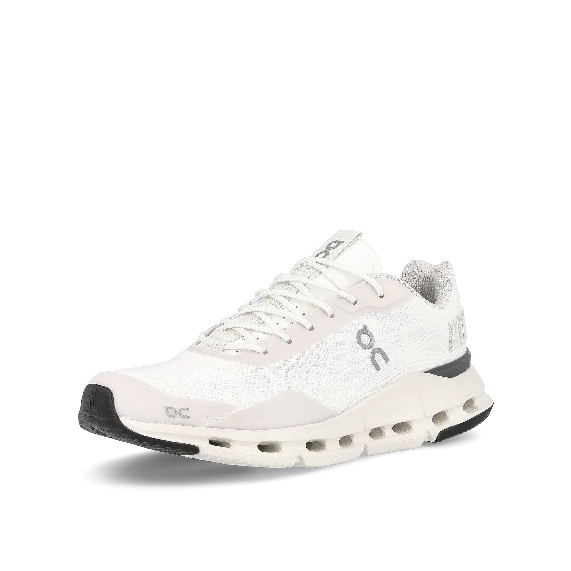 On cloudnova form White / Eclipse Low Top Sneakers Close Up | Overkill