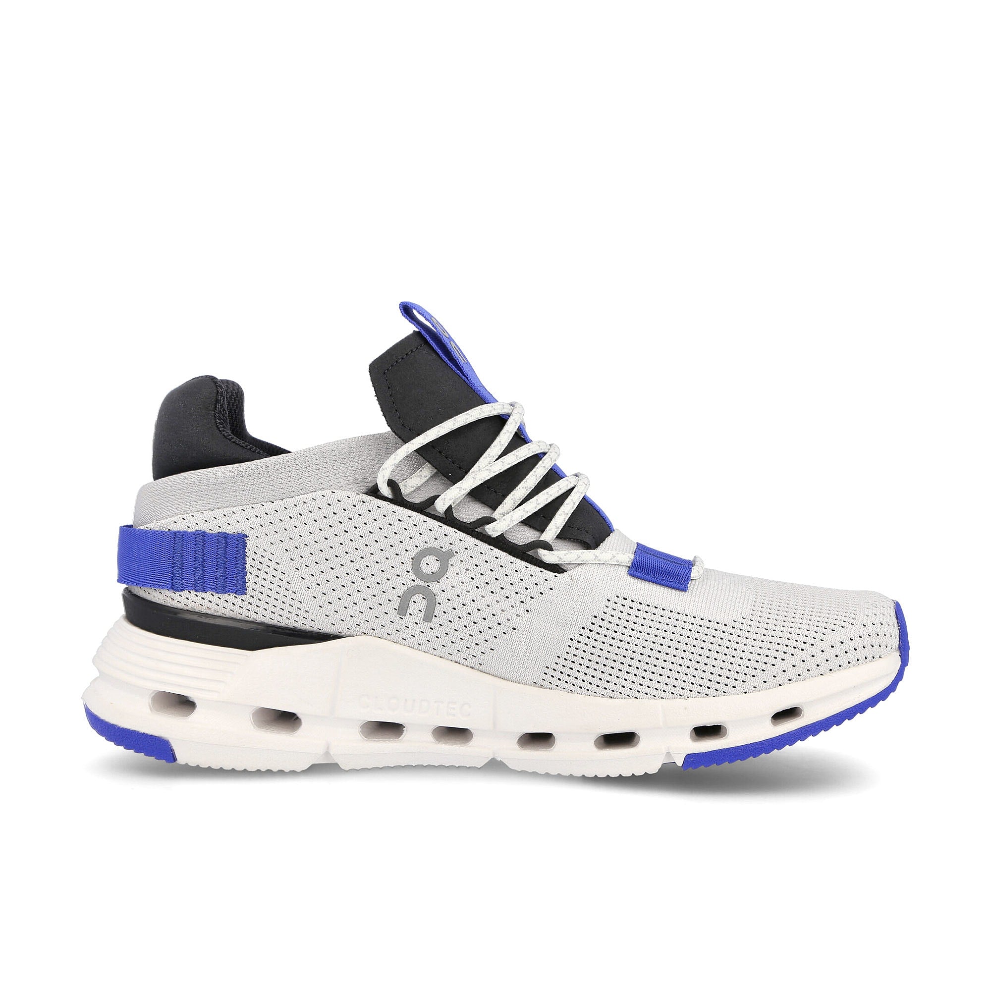 On wmns cloudnova White / Cobalt Material | Overkill