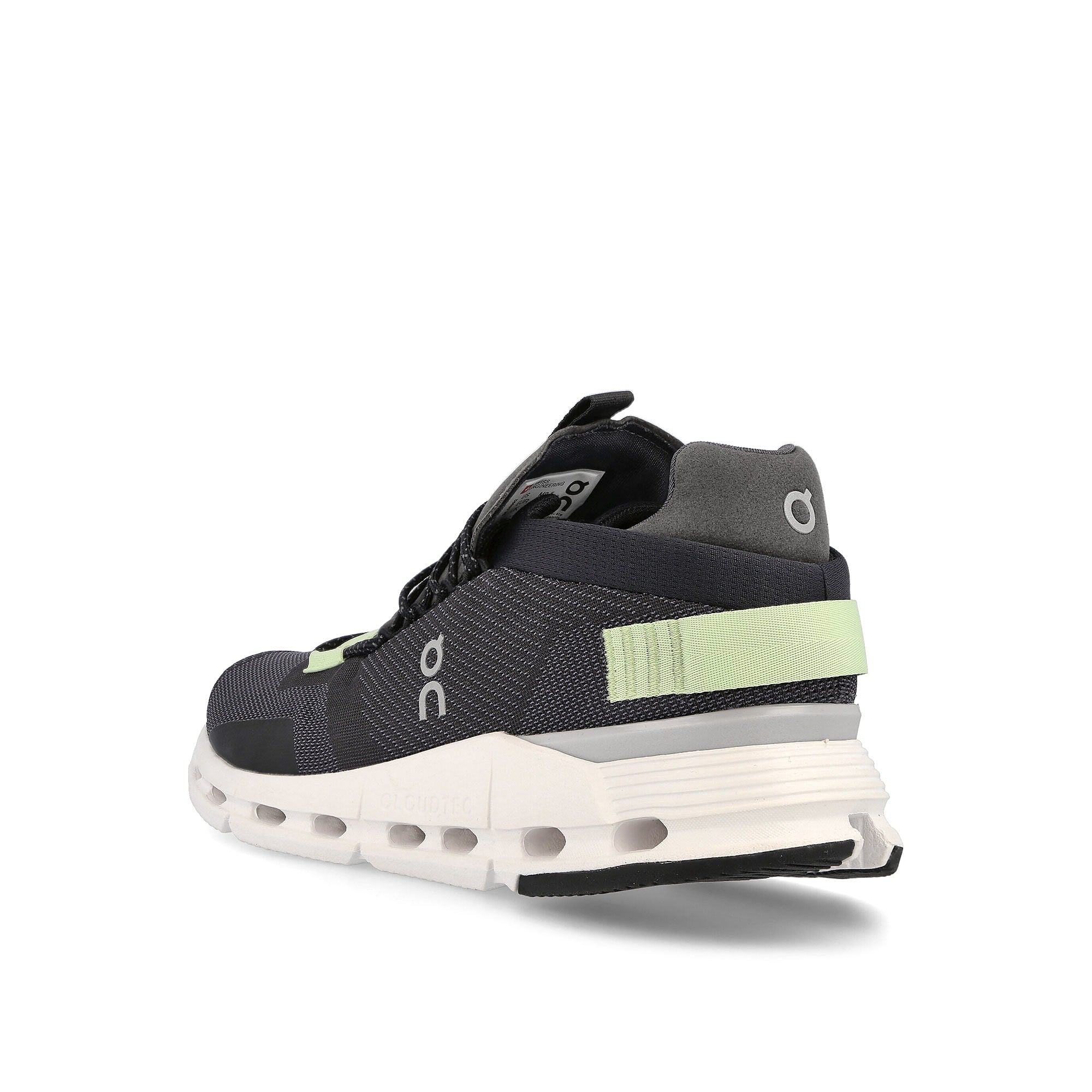 On cloudnova Eclipse / Meadow Low Top Sneakers Close Up | Overkill