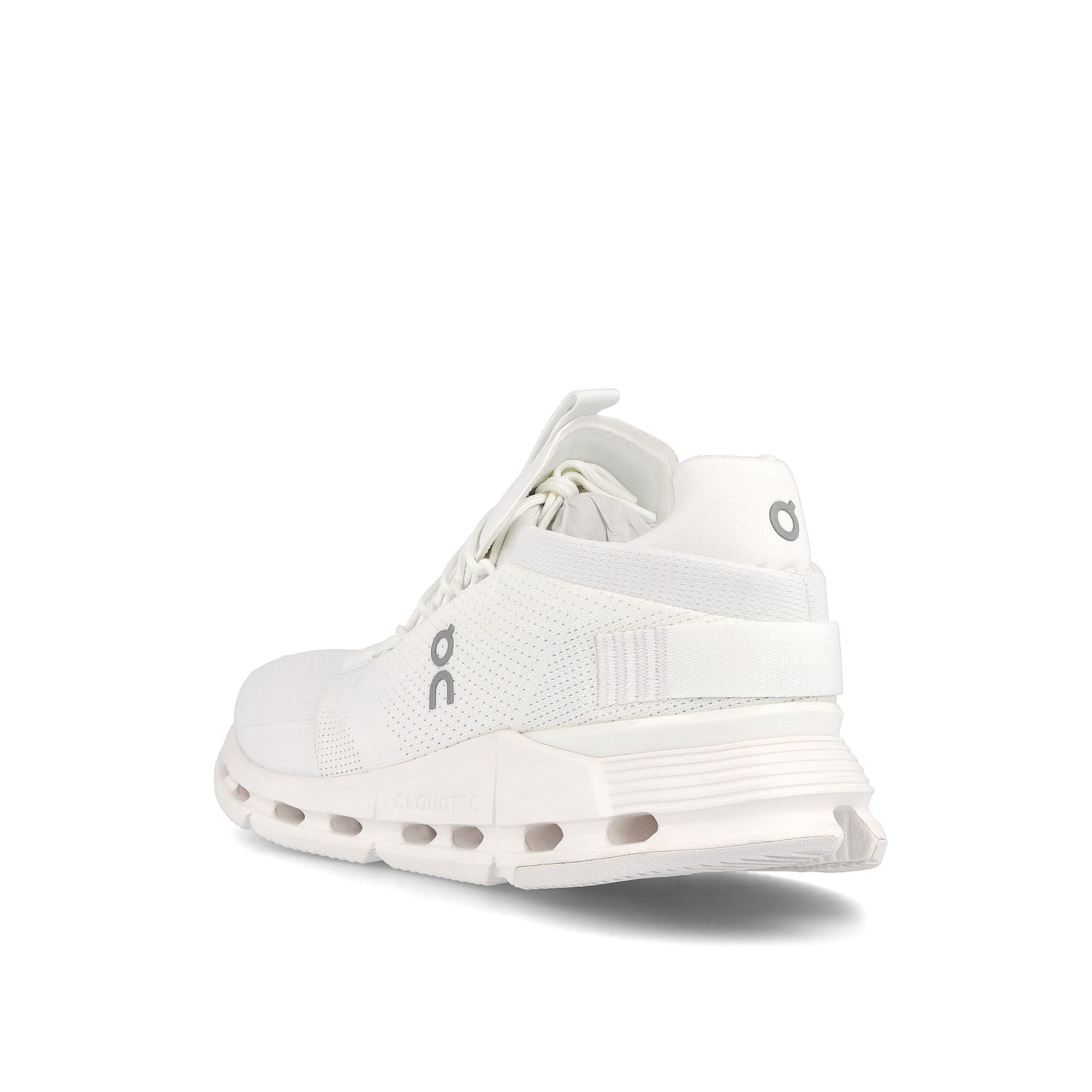 On wmns cloudnova All White Sneakers Material | Overkill