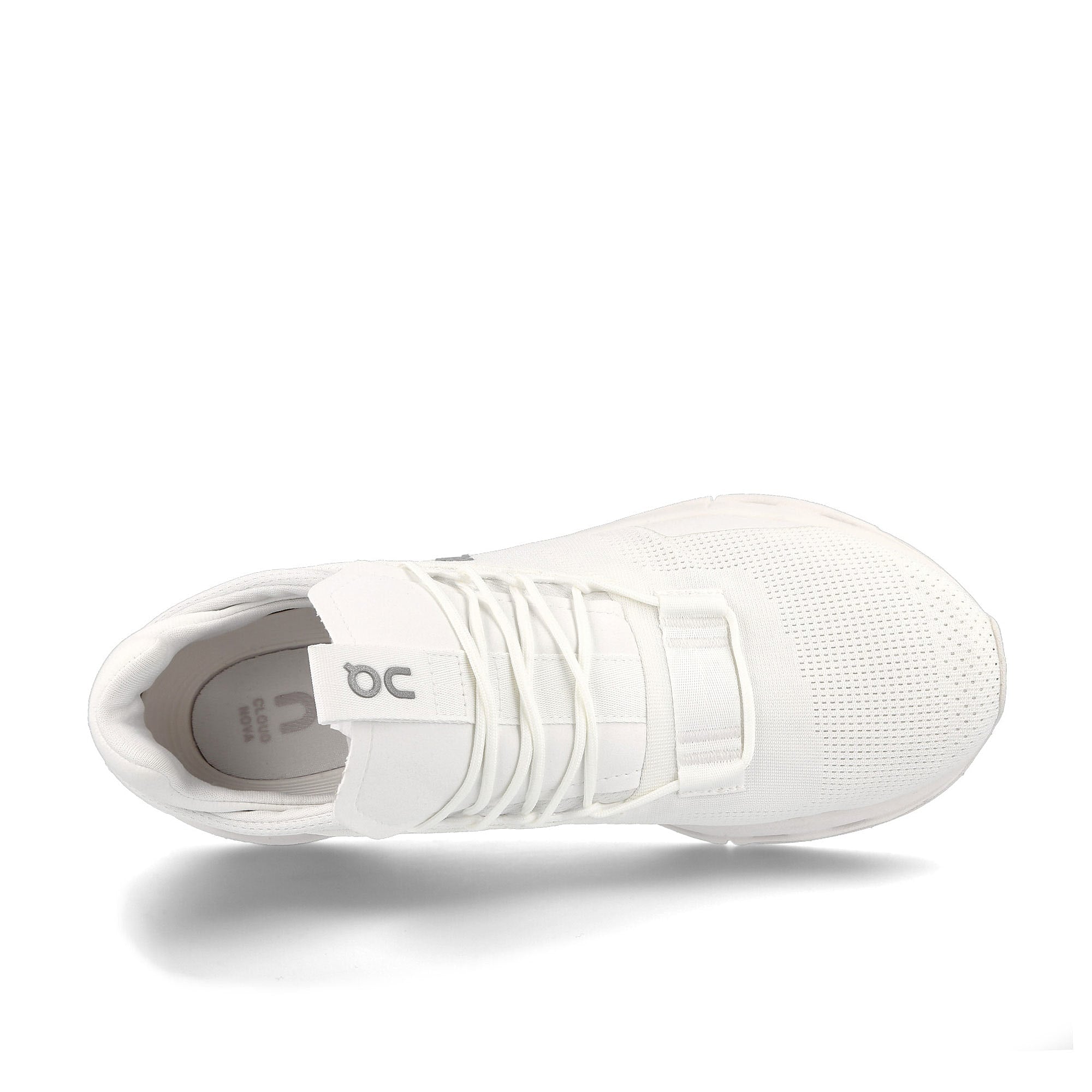On wmns cloudnova All White Sneakers Detail View 1 | Overkill