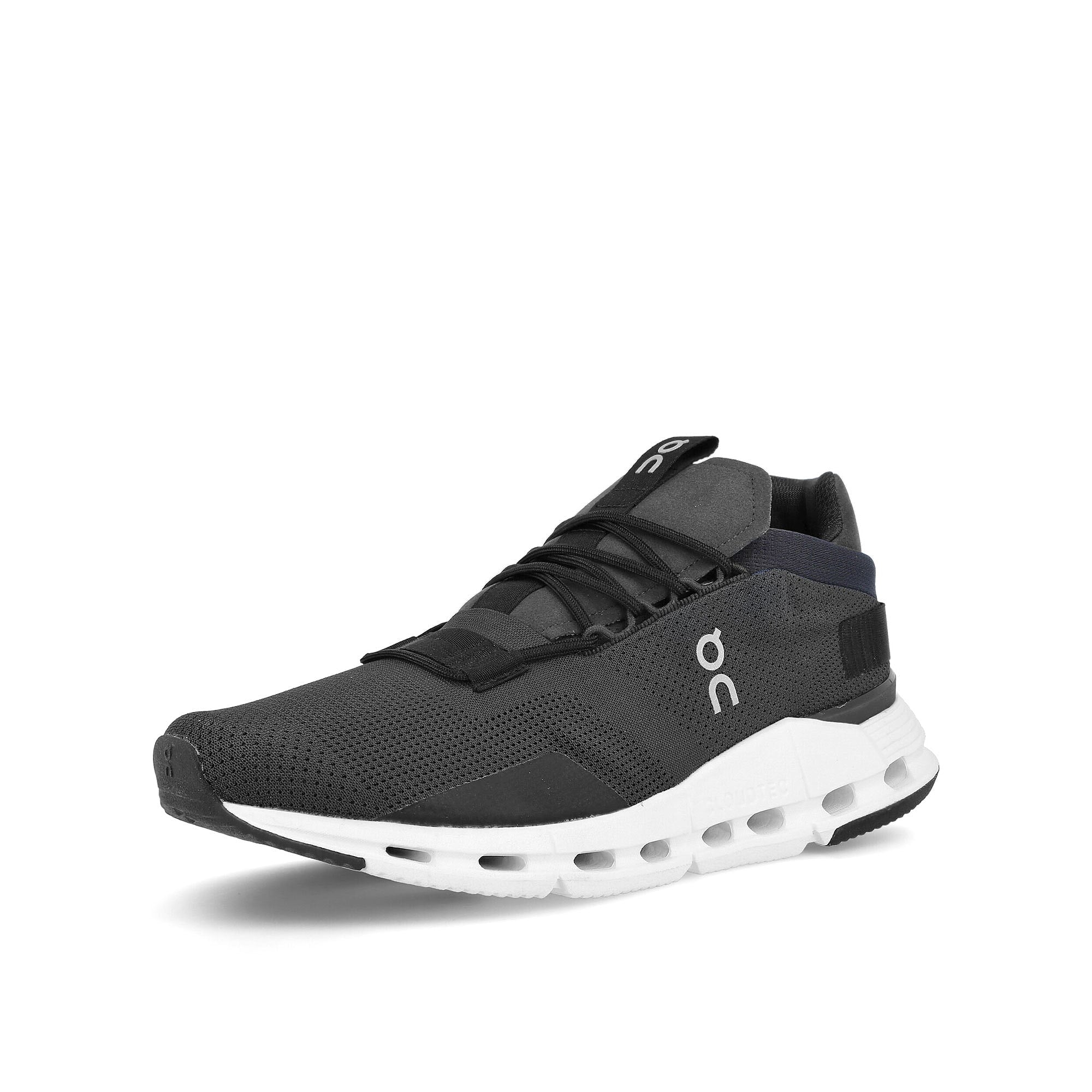 On cloudnova Phantom-White Low Top Sneakers Close Up | Overkill