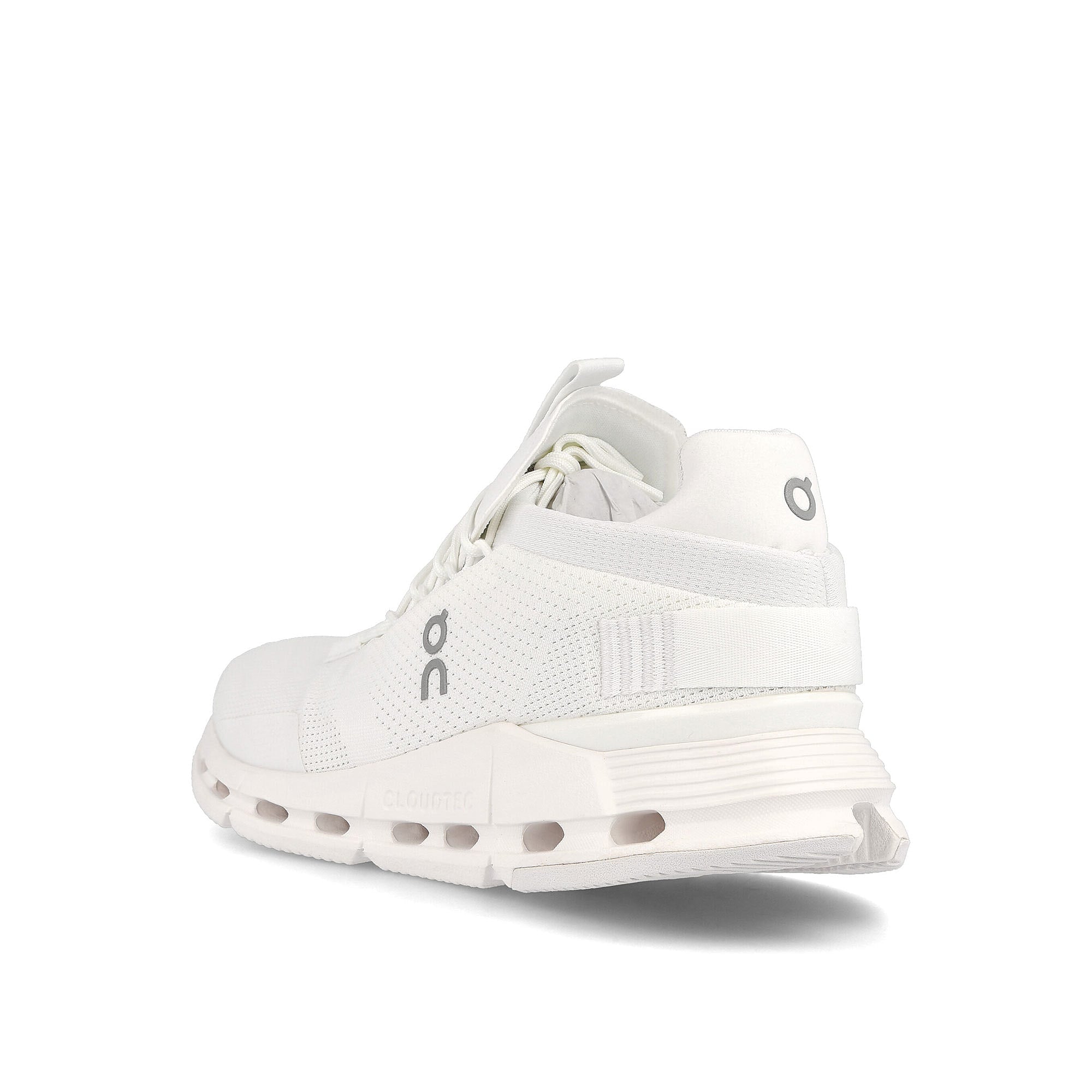 On cloudnova All White Low Top Sneakers Material | Overkill