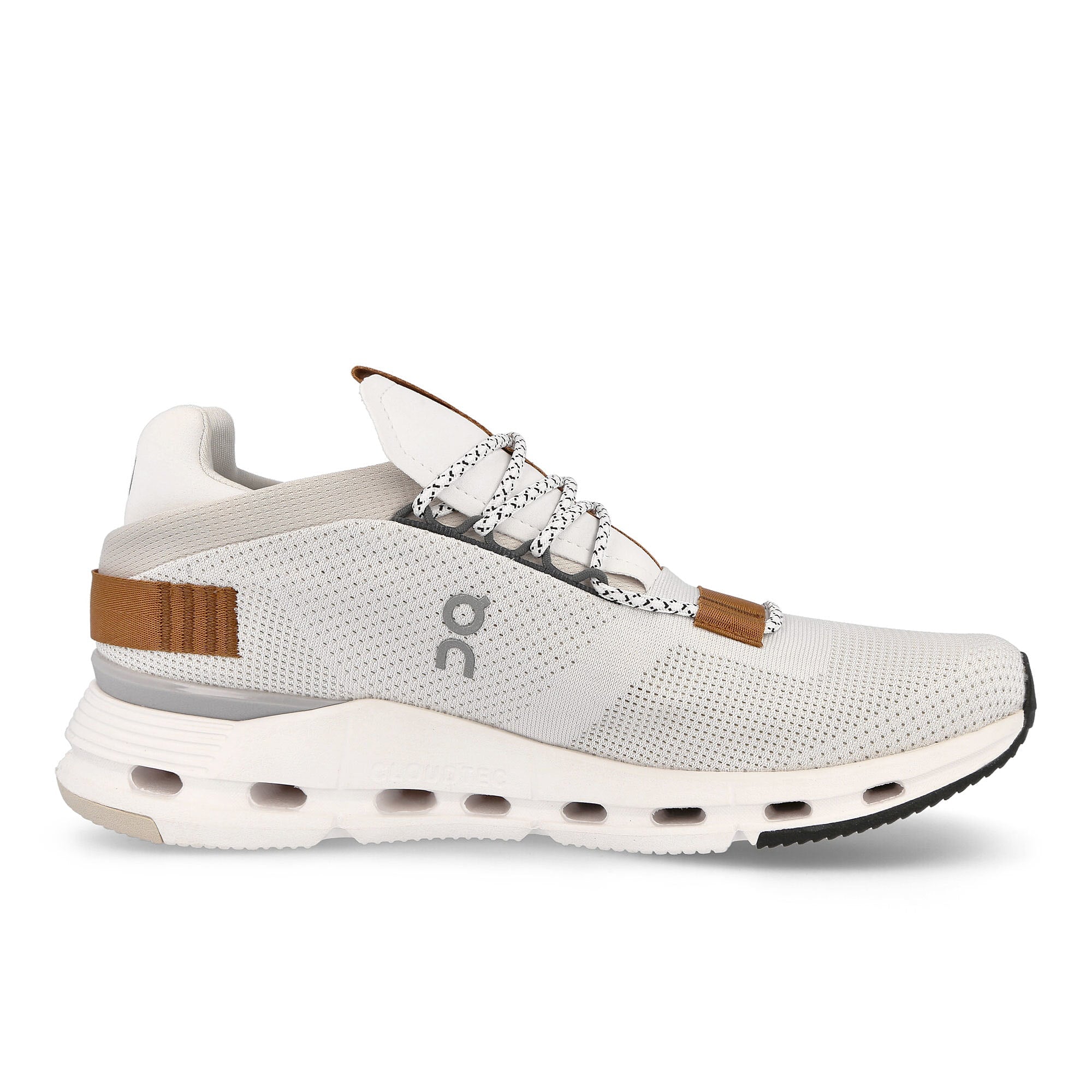 On cloudnova White-Pearl Low Top Sneakers Silhouette | Overkill