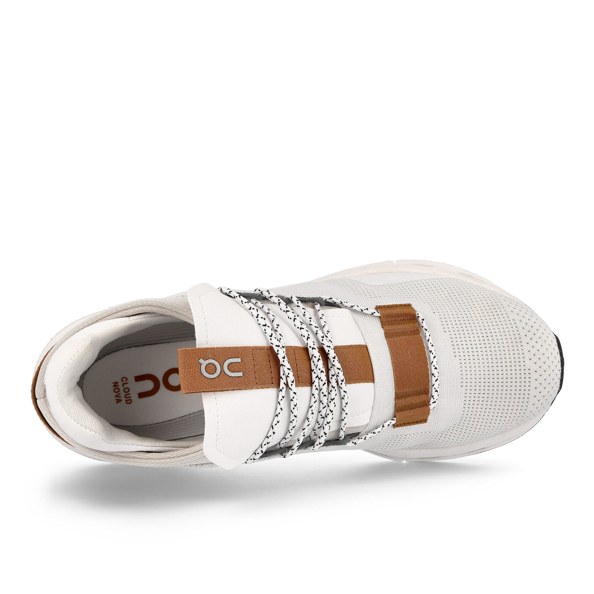 On cloudnova White-Pearl Low Top Sneakers Detail View 1 | Overkill