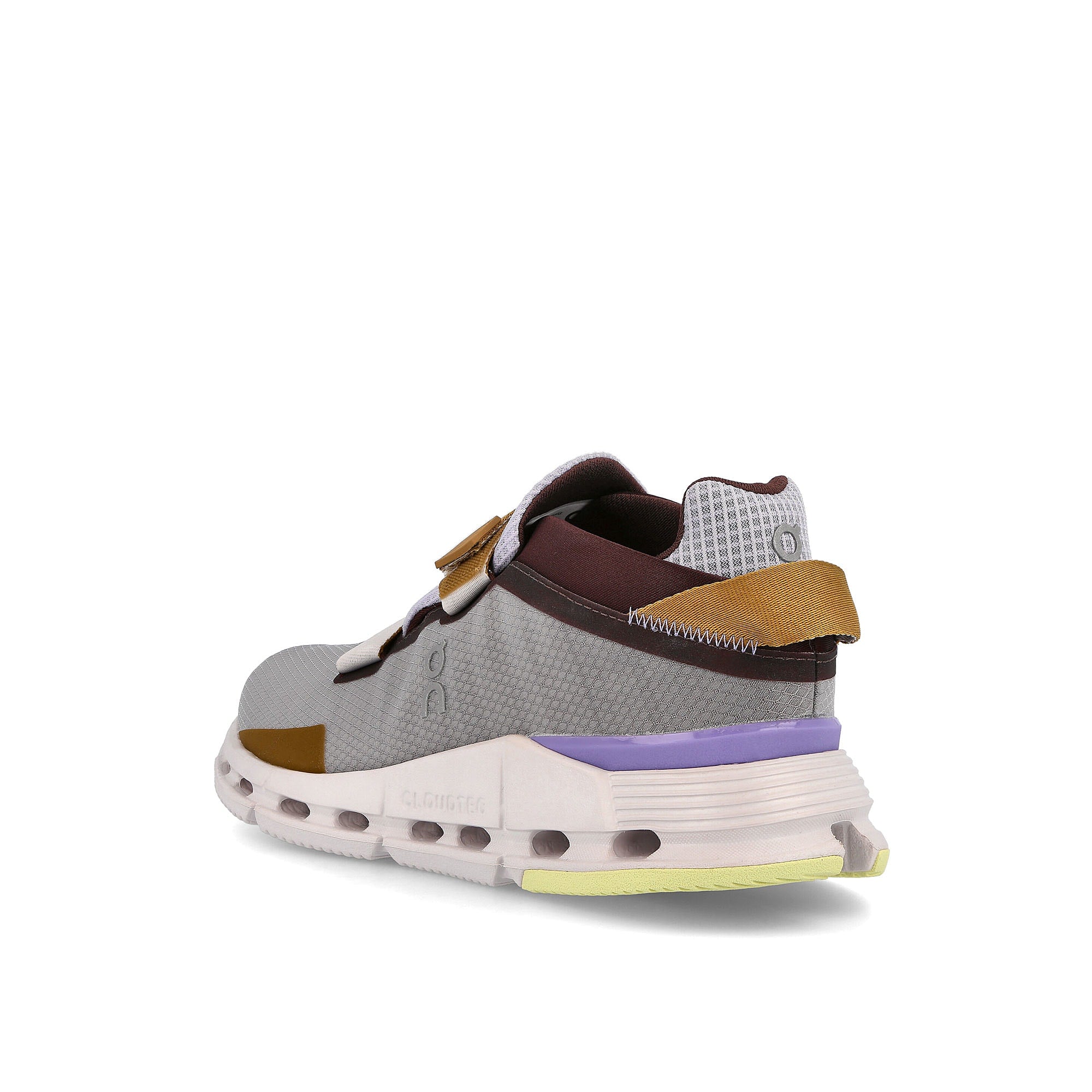 On wmns cloudnova wrap Raisin-Lavender Sneakers Material | Overkill