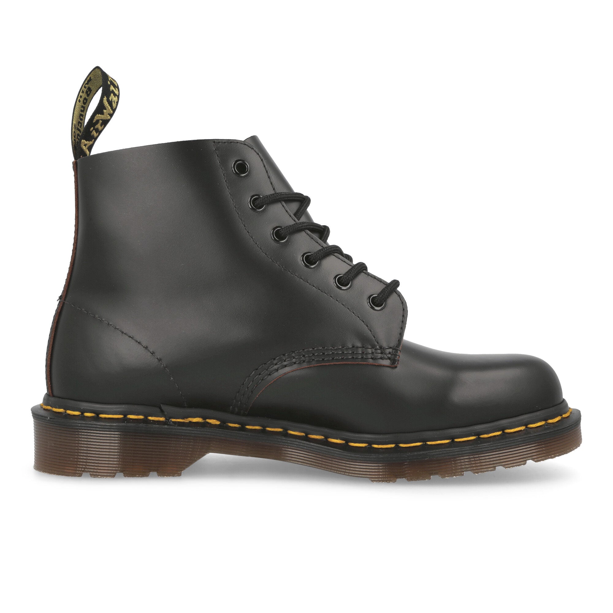 Dr. Martens 101 Quilon Black Boots Silhouette | Overkill