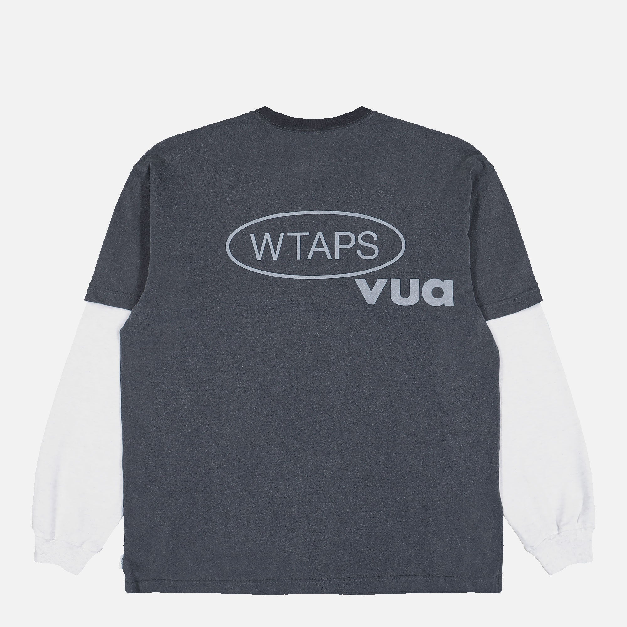 WTAPS SLDR / LS / Cotton Gray Sweatshirts 261ATDT-CSM12 Close-up | Overkill
