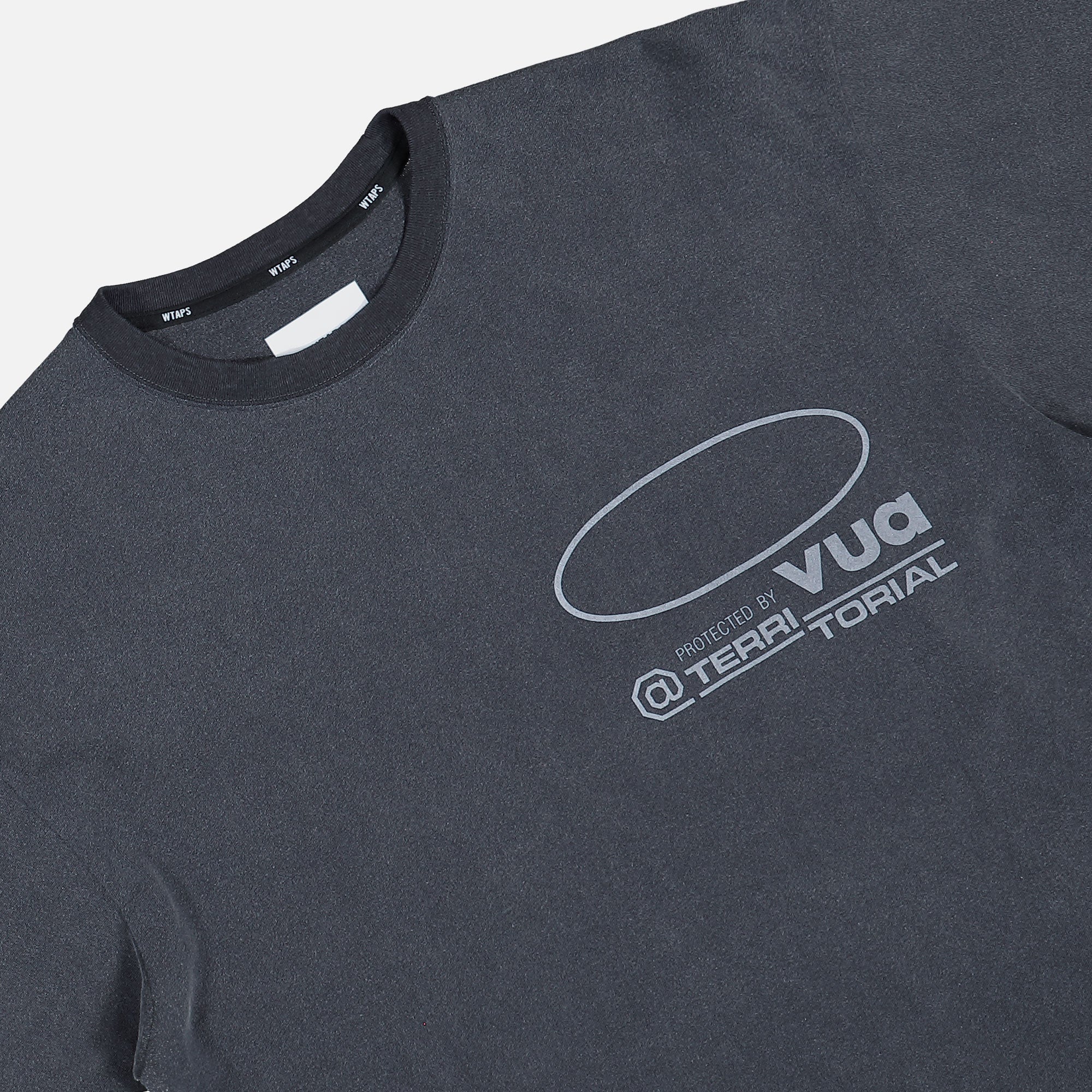 WTAPS SLDR / LS / Cotton Gray Sweatshirts 261ATDT-CSM12 Detailfoto | Overkill