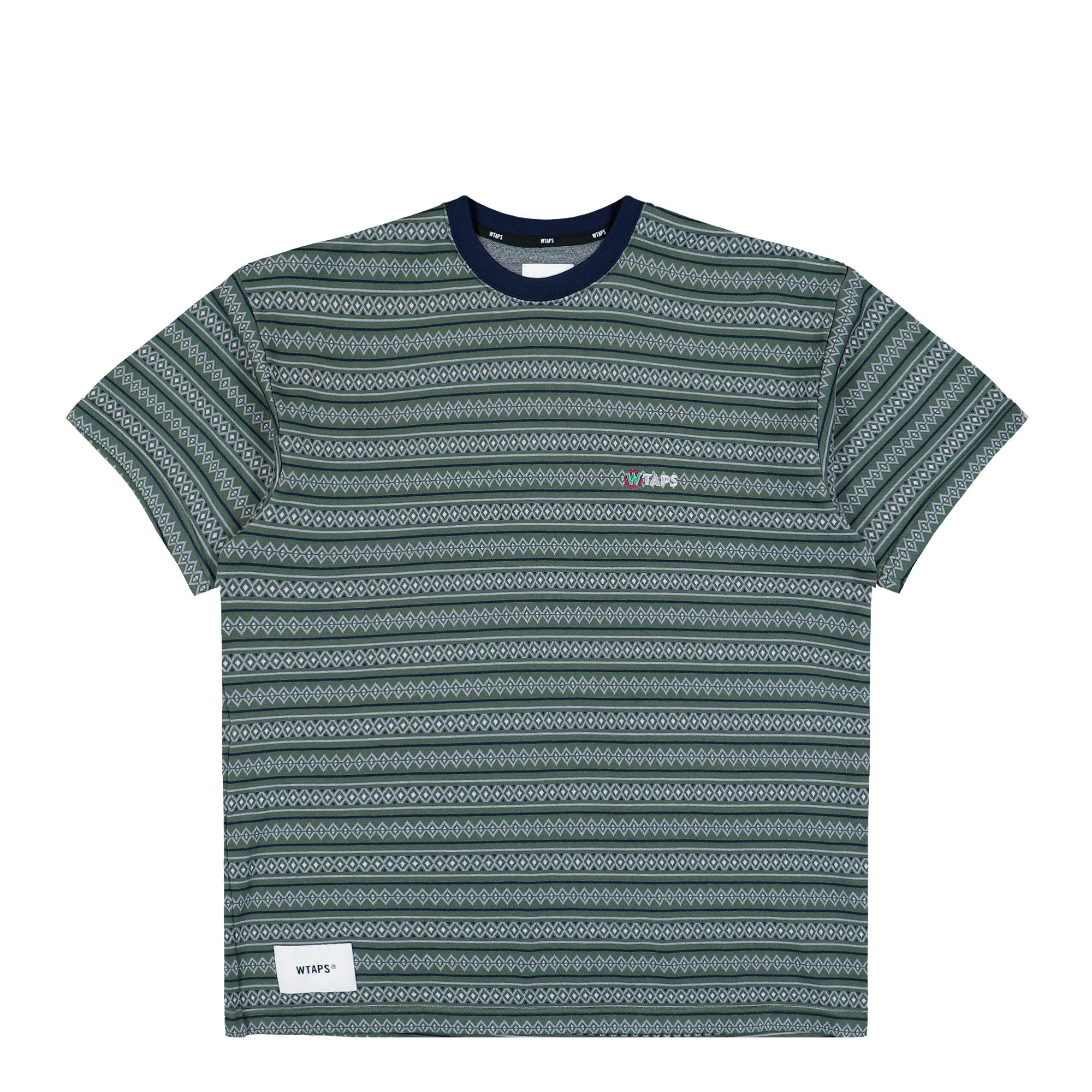 WTAPS BDY 02 / SS / Cotton Olive Drab T-Shirts 261ATDT-CSM24 | Overkill