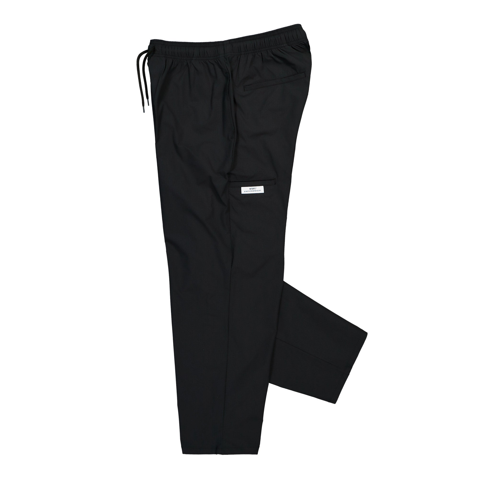 WTAPS SDDT2001 / Trousers / Poly. Ripstop Black Casual Pants 261CWDT-PTM04 Detailfoto | Overkill
