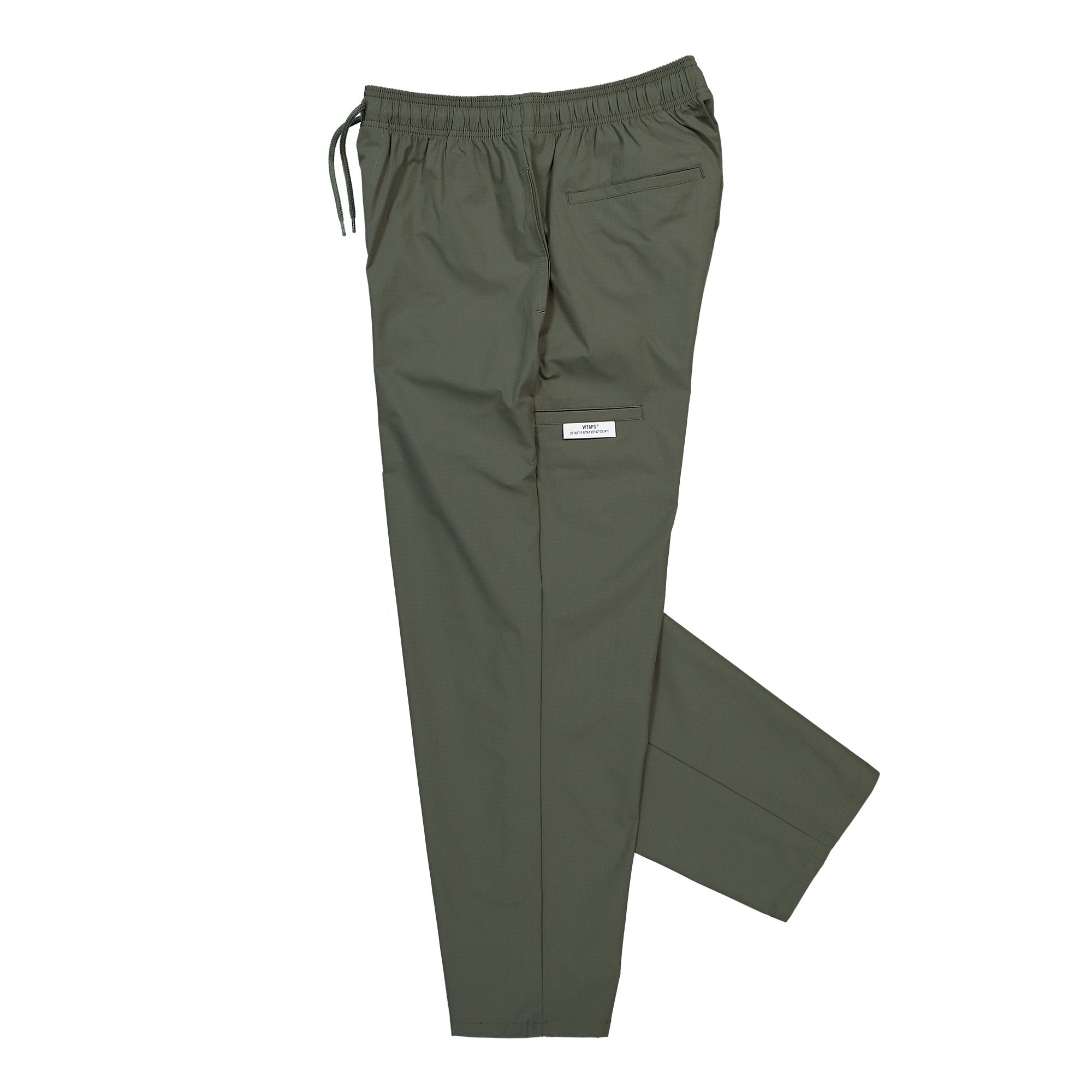 WTAPS SDDT2001 / Trousers / Poly. Ripstop Olive Drab Casual Pants 261CWDT-PTM04 Detailfoto | Overkill