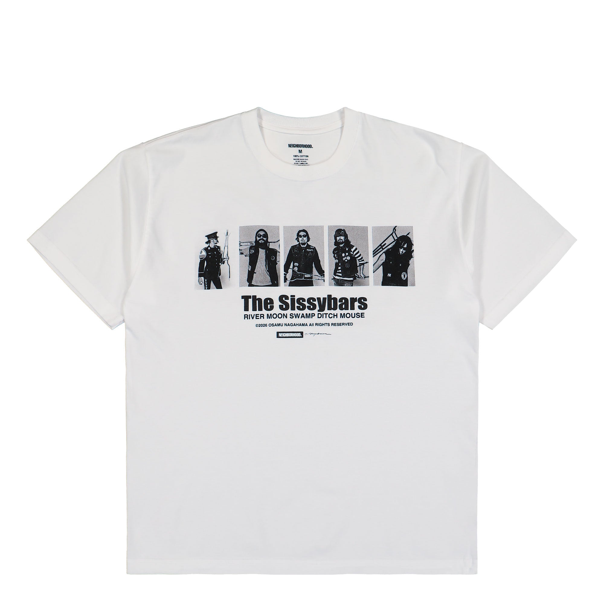 Osamu Nagahama x Neighborhood Tee SS-3 White T-Shirts 261PCNON-ST03 | Overkill