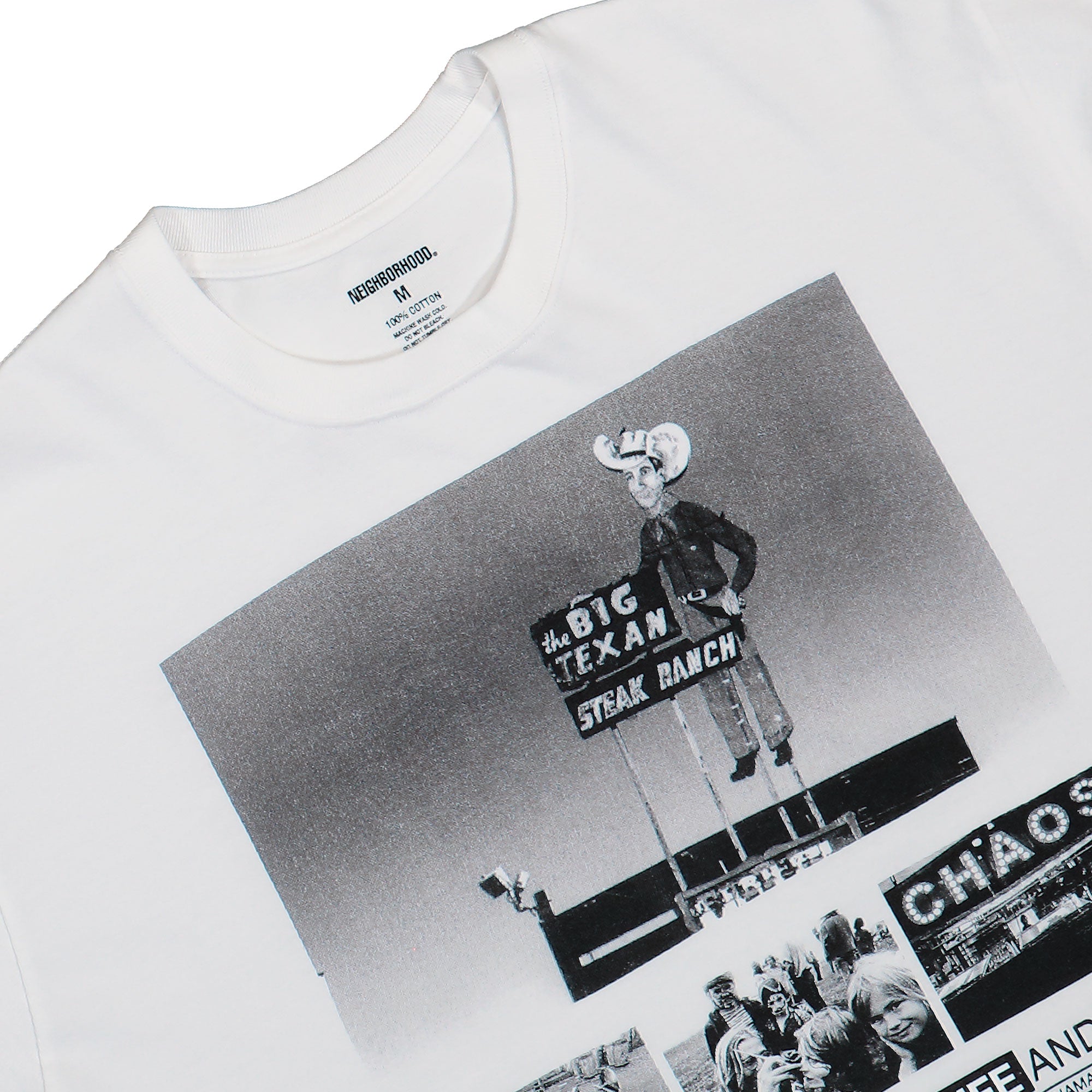 Osamu Nagahama x Neighborhood Tee SS-4 White T-Shirts 261PCNON-ST04 Detailfoto | Overkill