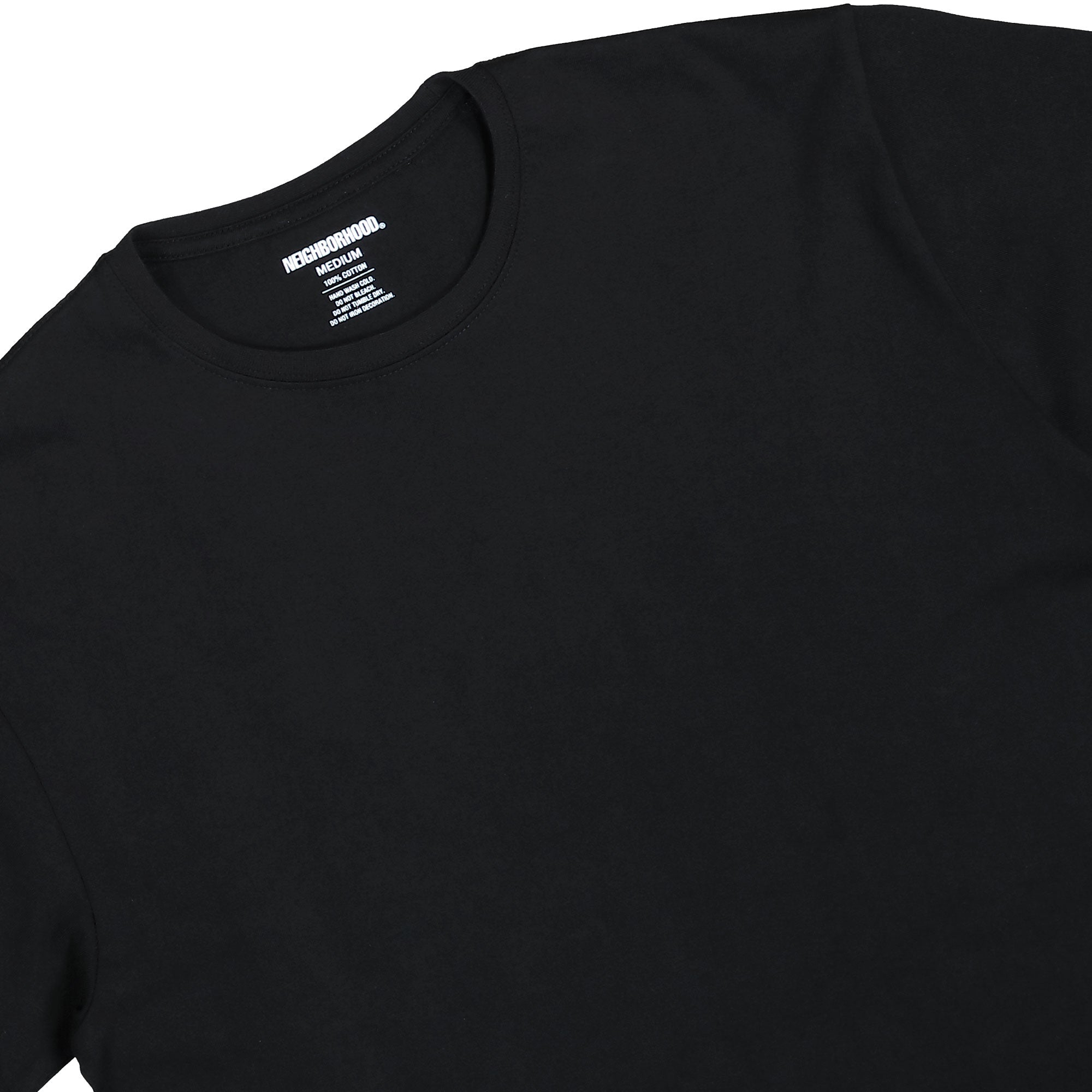 Neighborhood Classic 2Pack Tee SS Black T-Shirt 261QTNH-UWM01 Detailfoto | Overkill