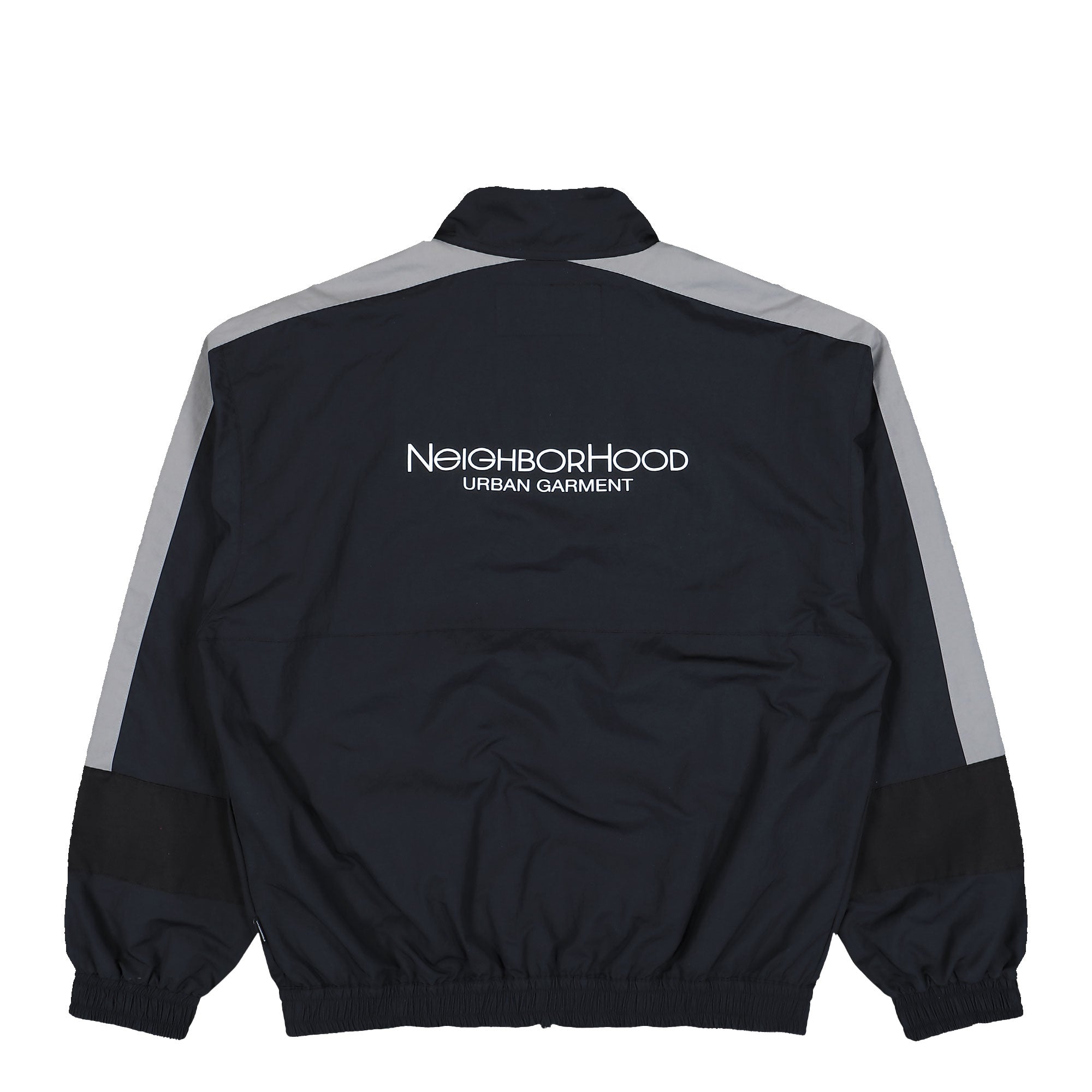 Neighborhood Track Jacket Black / Gray Track Jackets 261TSNH-JKM05 / Black / Gray Close-up | Overkill