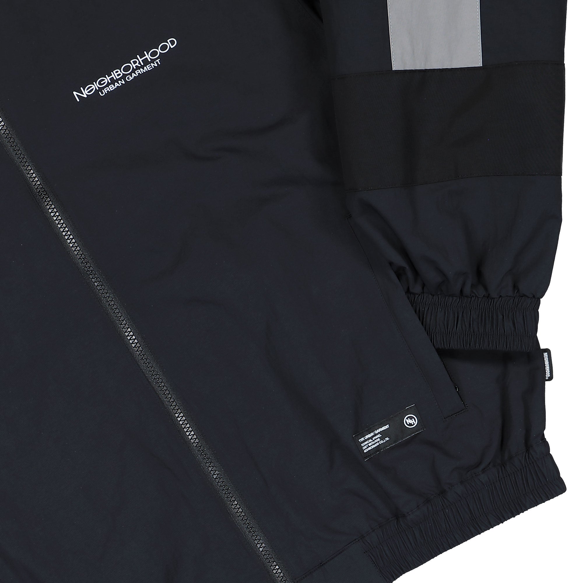 Neighborhood Track Jacket Black / Gray Track Jackets 261TSNH-JKM05 / Black / Gray Detail View 1 | Overkill