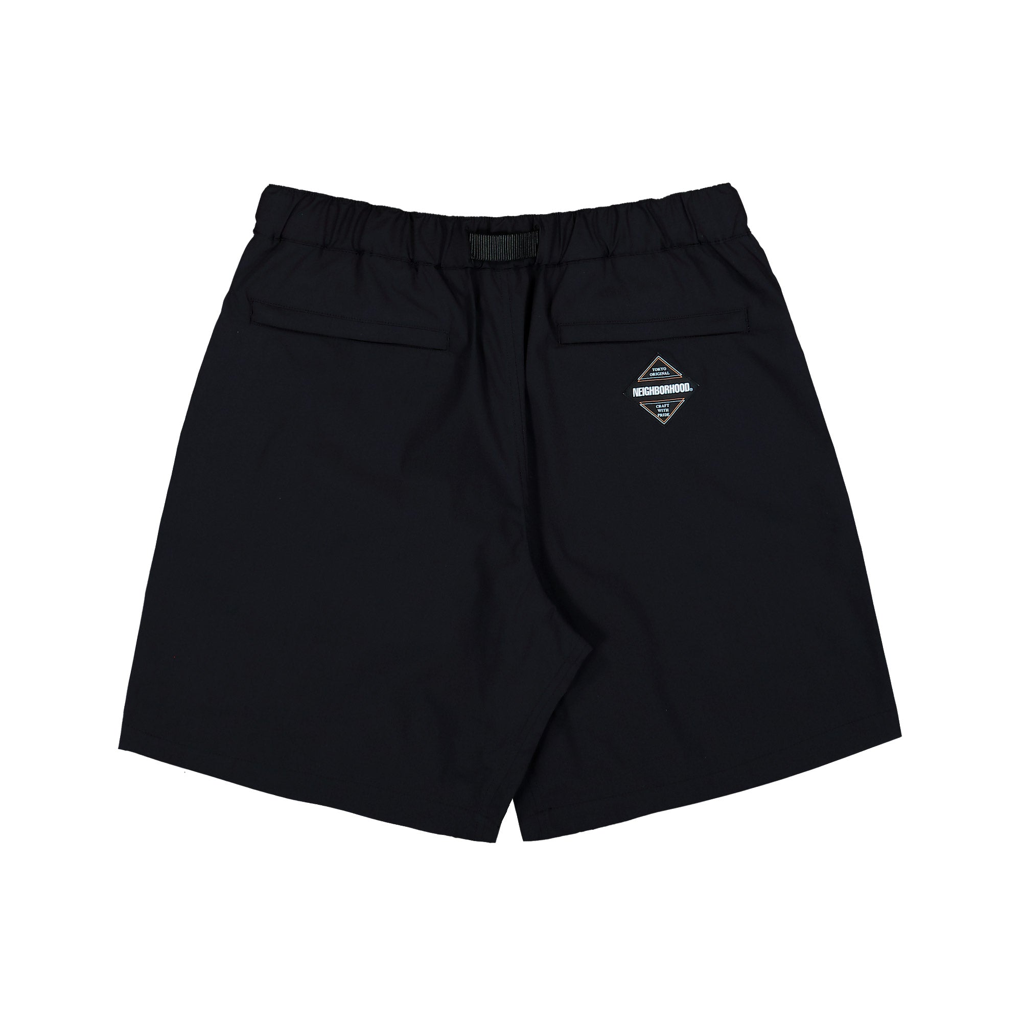 Neighborhood Multifunctional Short Pants Black Shorts 261TSNH-PTM02 Close-up | Overkill