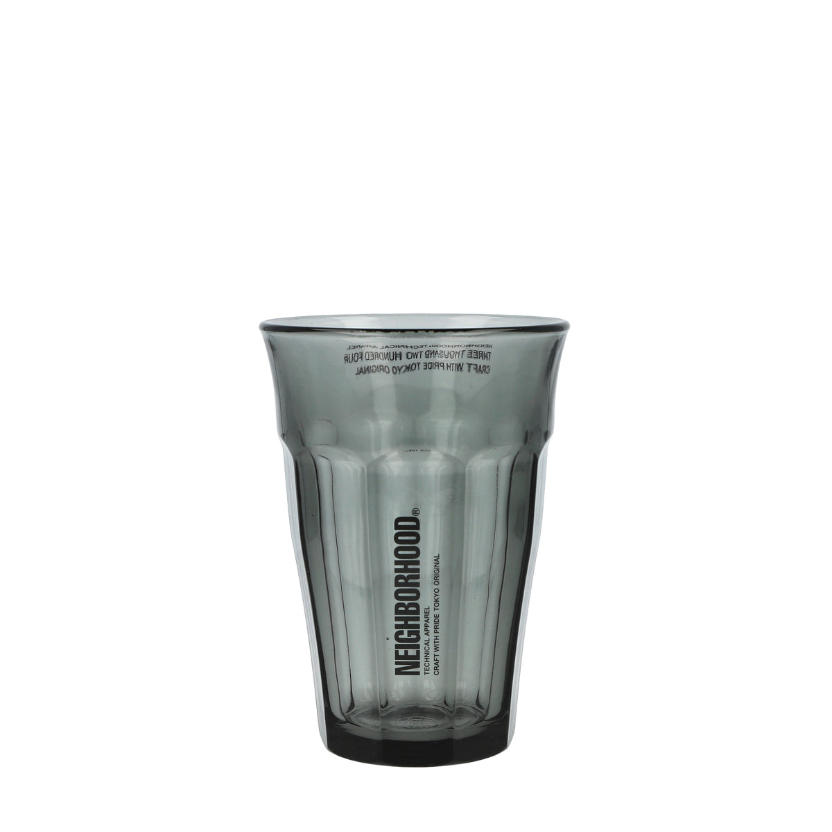 Duralex x Neighborhood Logo Glass-L Set Gray Various 261WFNH-AC06 Close-up | Overkill
