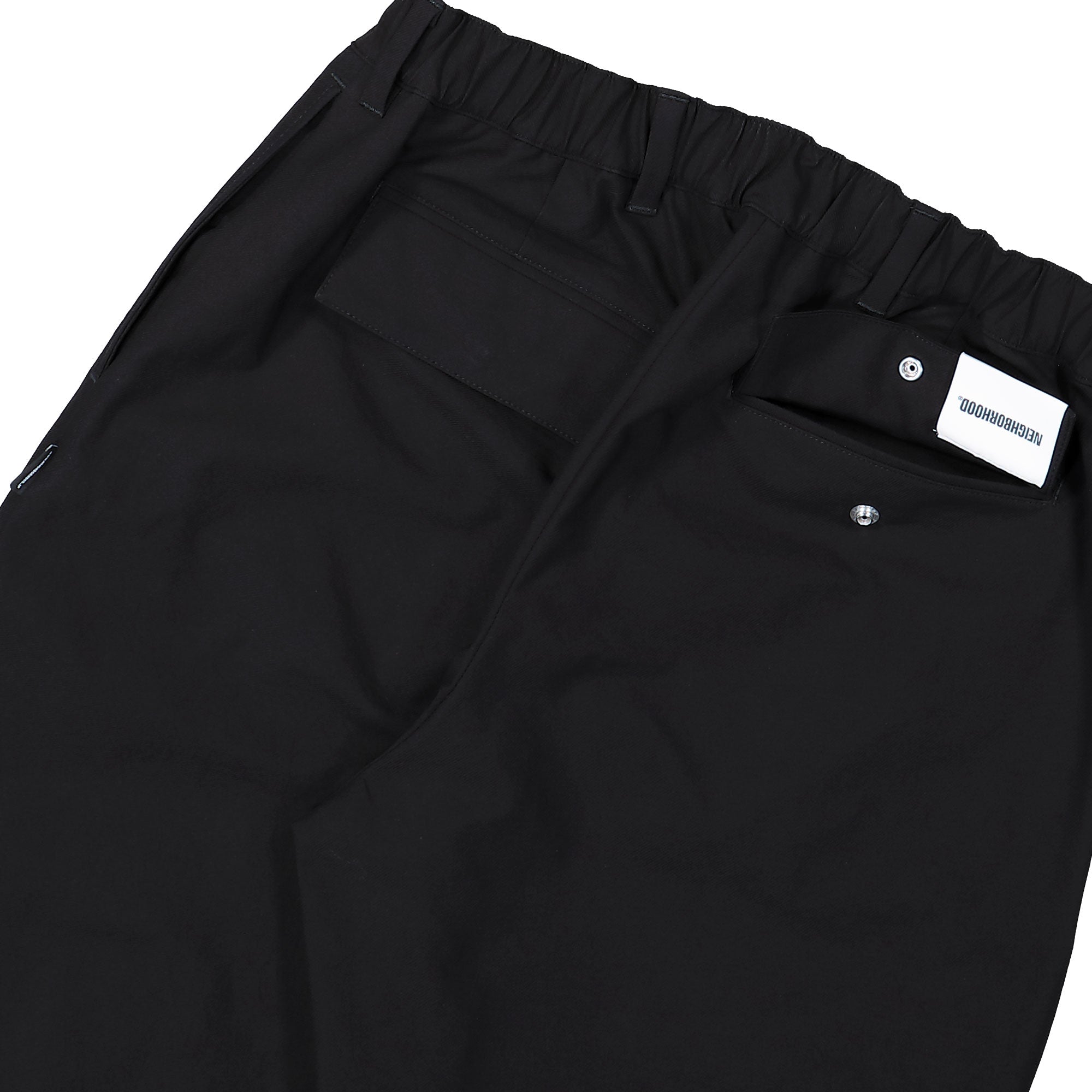 WTAPS Tapered Silhouette Pants Black Casual Pants 261ZAHNH-PTM09 / Black Detail View 2 | Overkill