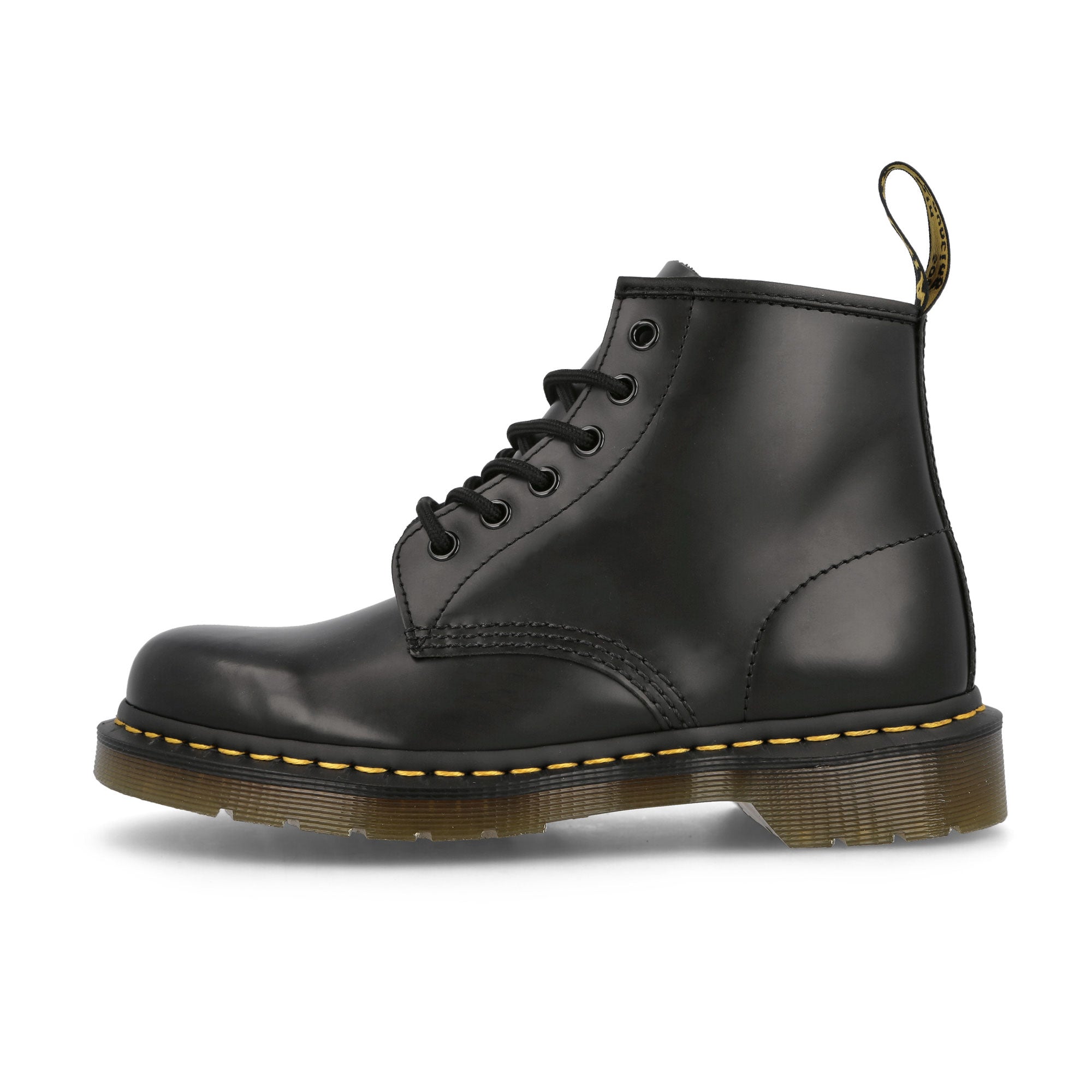 Dr. Martens 101 Y's Black Smooth Black Boots 26230001 | Overkill