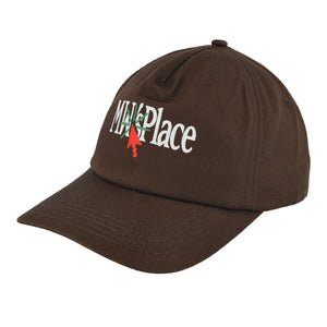 Metalwood Studio MW Place Snapback Hat Brown Basecap 26FW-01-12-BRN | Overkill