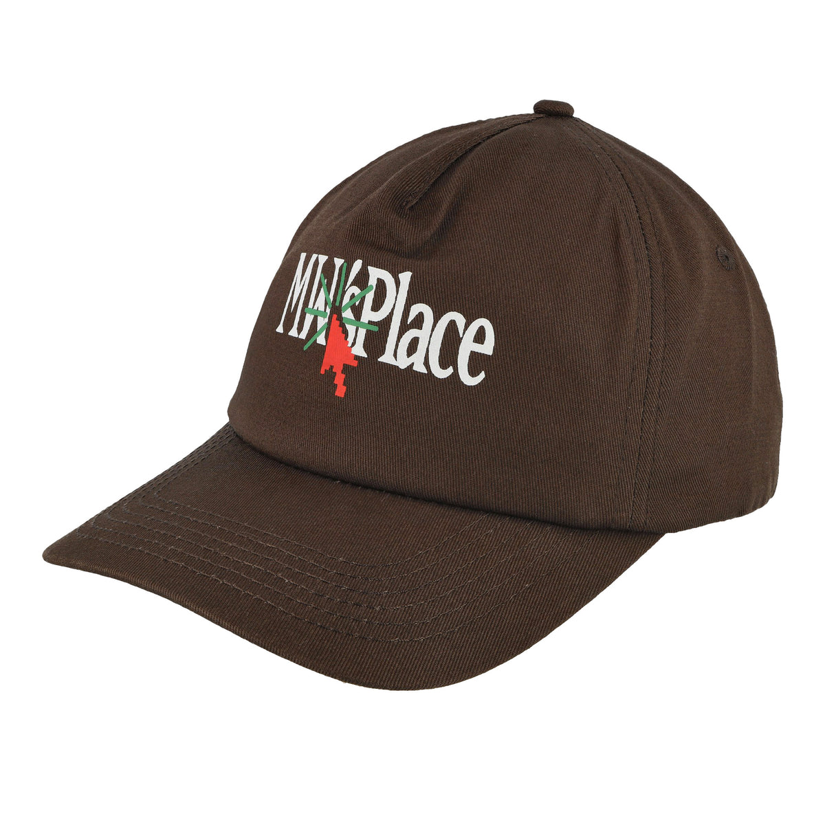 Metalwood Studio MW Place Snapback Hat Brown Basecap 26FW-01-12-BRN | Overkill