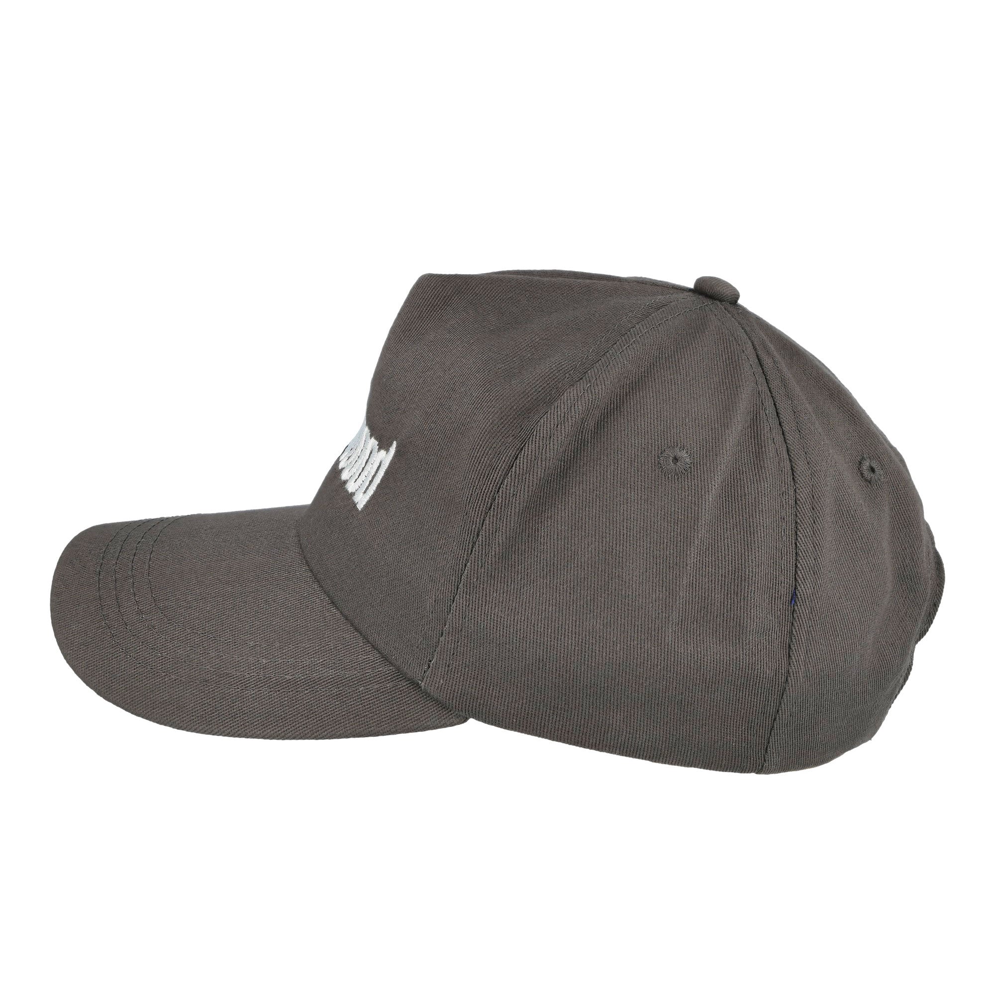 Metalwood Studio Metal Logo 5-Panel Brown Caps 26SS-01-10-BRN Close-up | Overkill