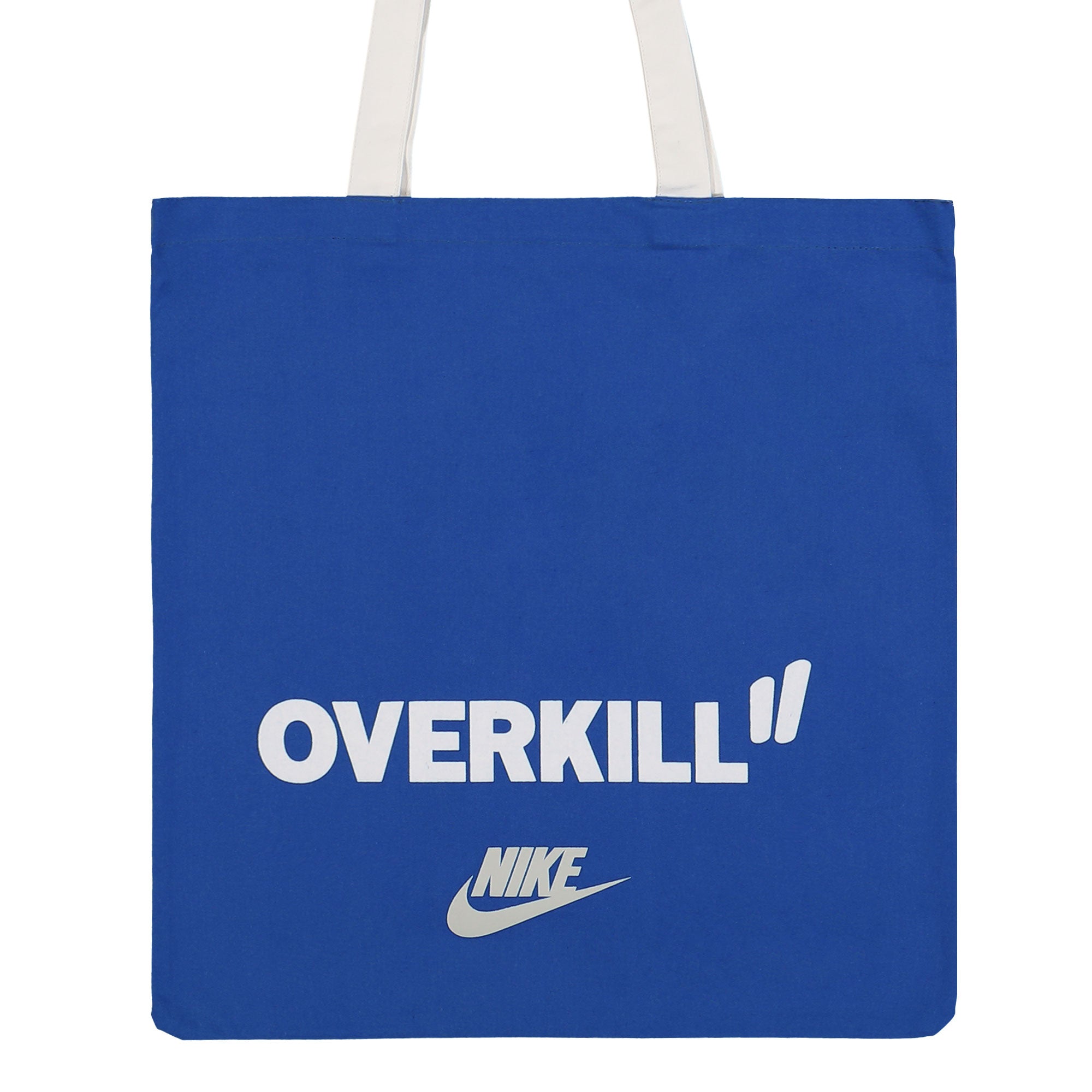 Overkill OG Blue Tote Bag Cool Grey / Blue Tote Bags & Shoppers Material | Overkill