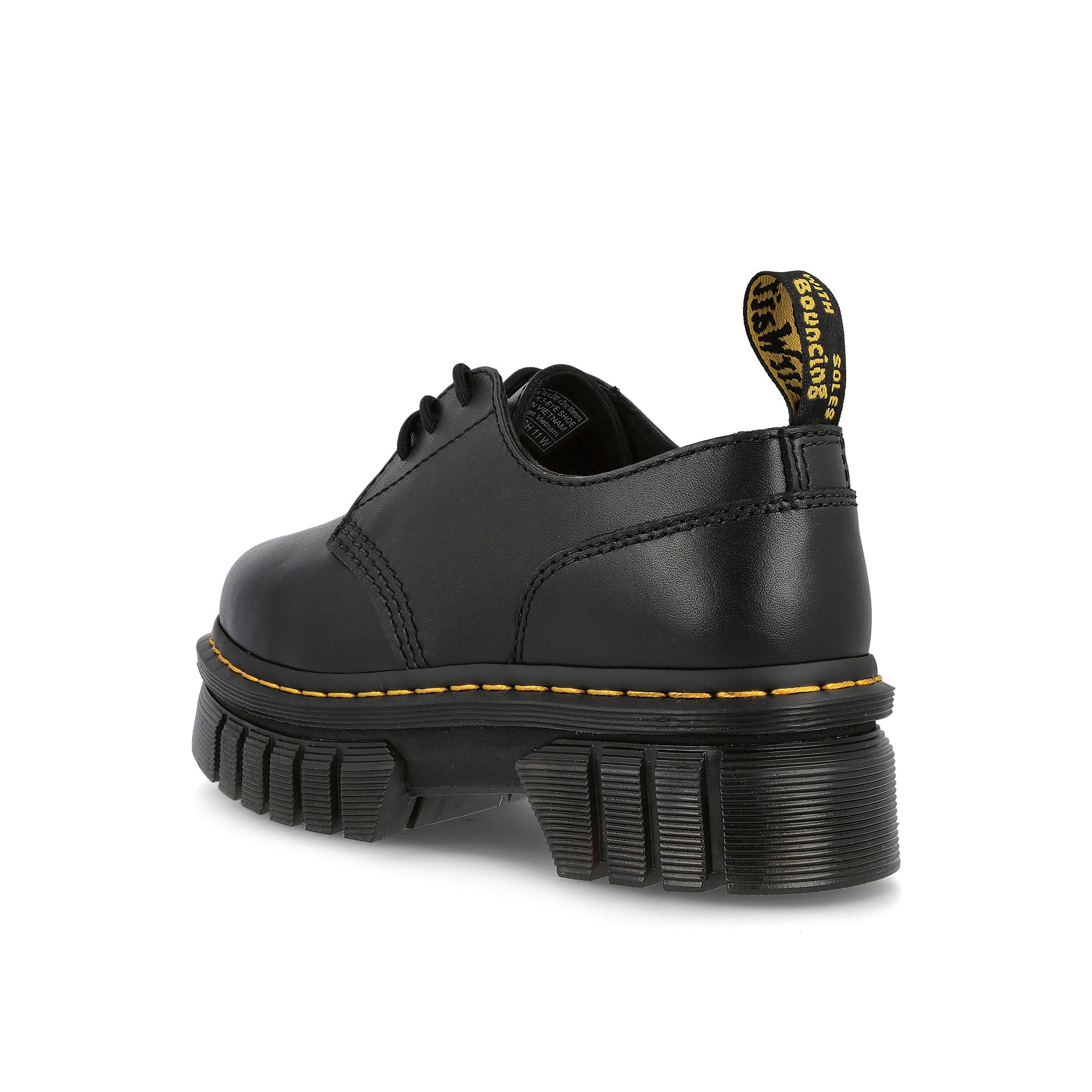 Dr. Martens audrick 3-eye shoe Black Loafers & Lace ups Material | Overkill