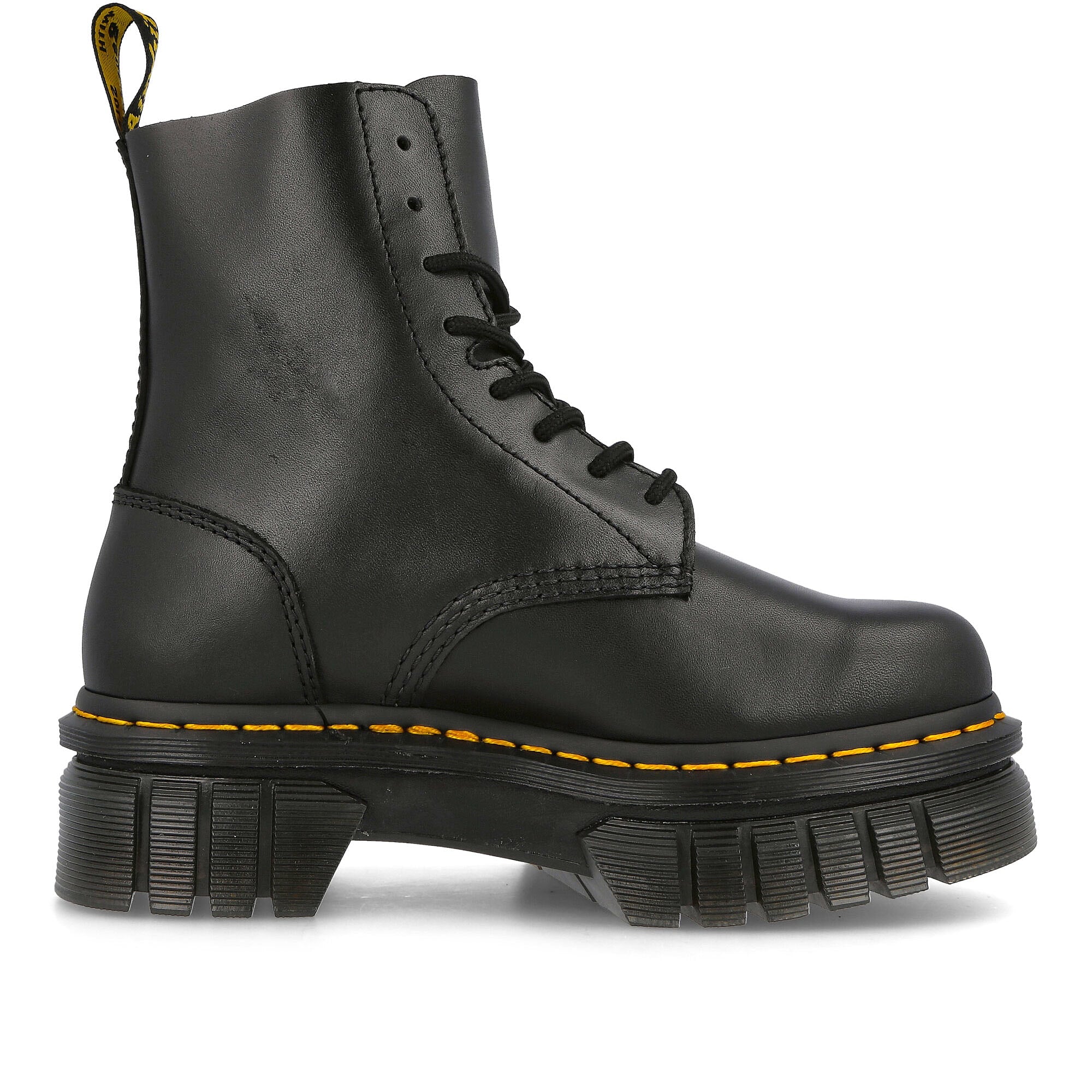 Dr. Martens audrick 8-eye boot Black Boots Silhouette | Overkill