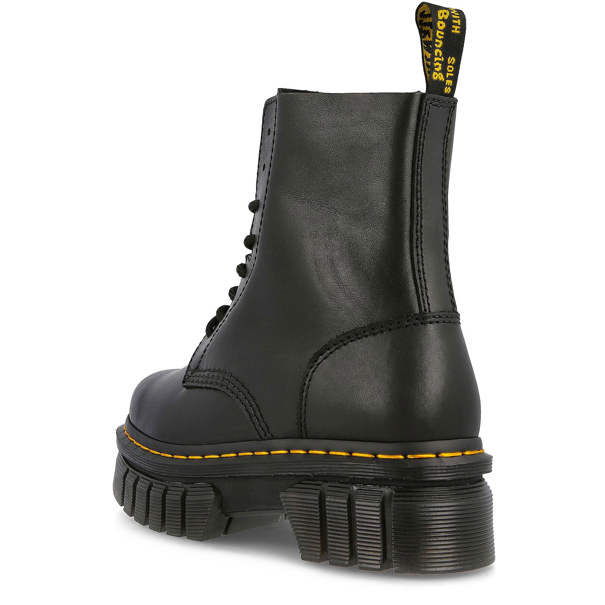 Dr. Martens audrick 8-eye boot Black Boots Material | Overkill