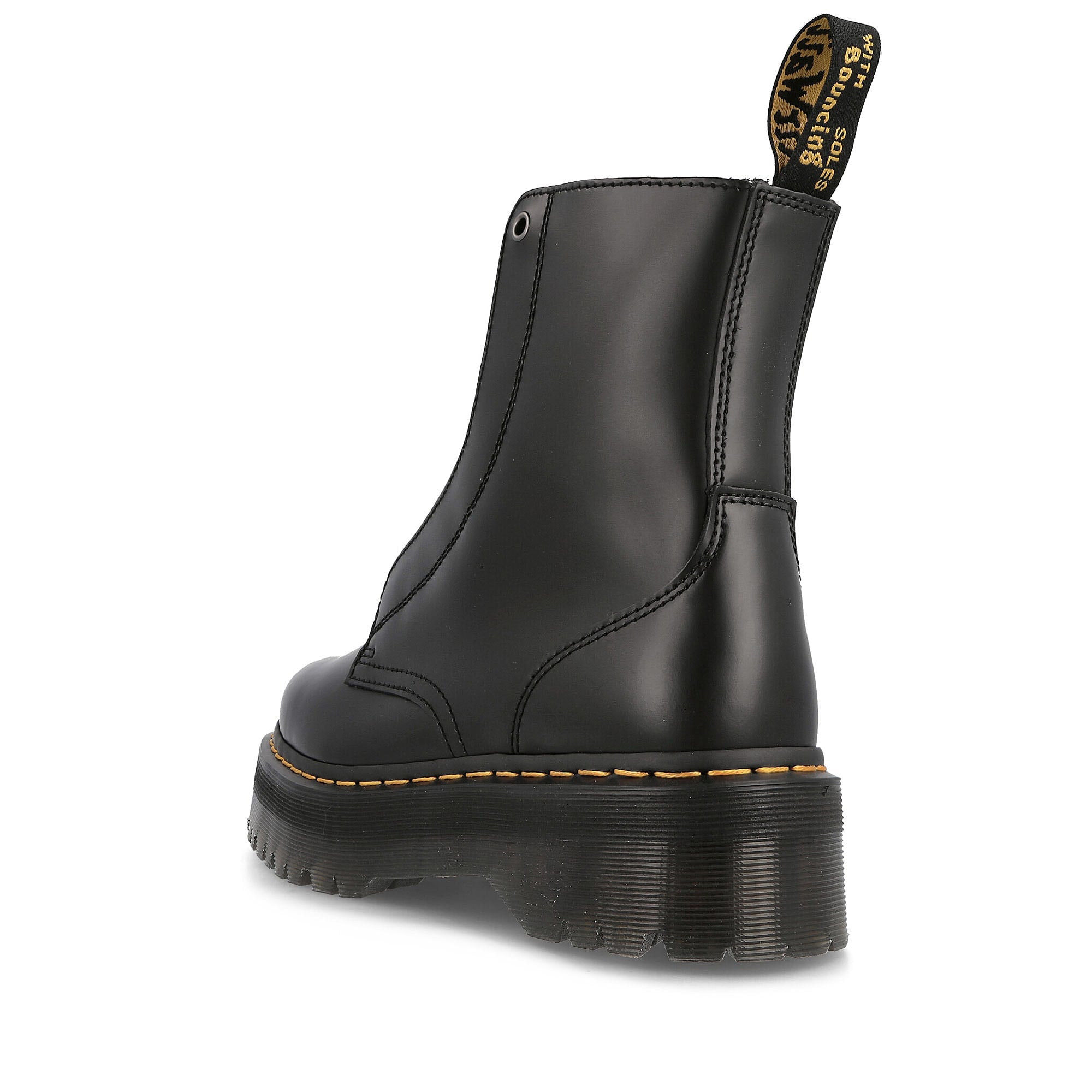 Dr. Martens jarrick Black Boots Material | Overkill