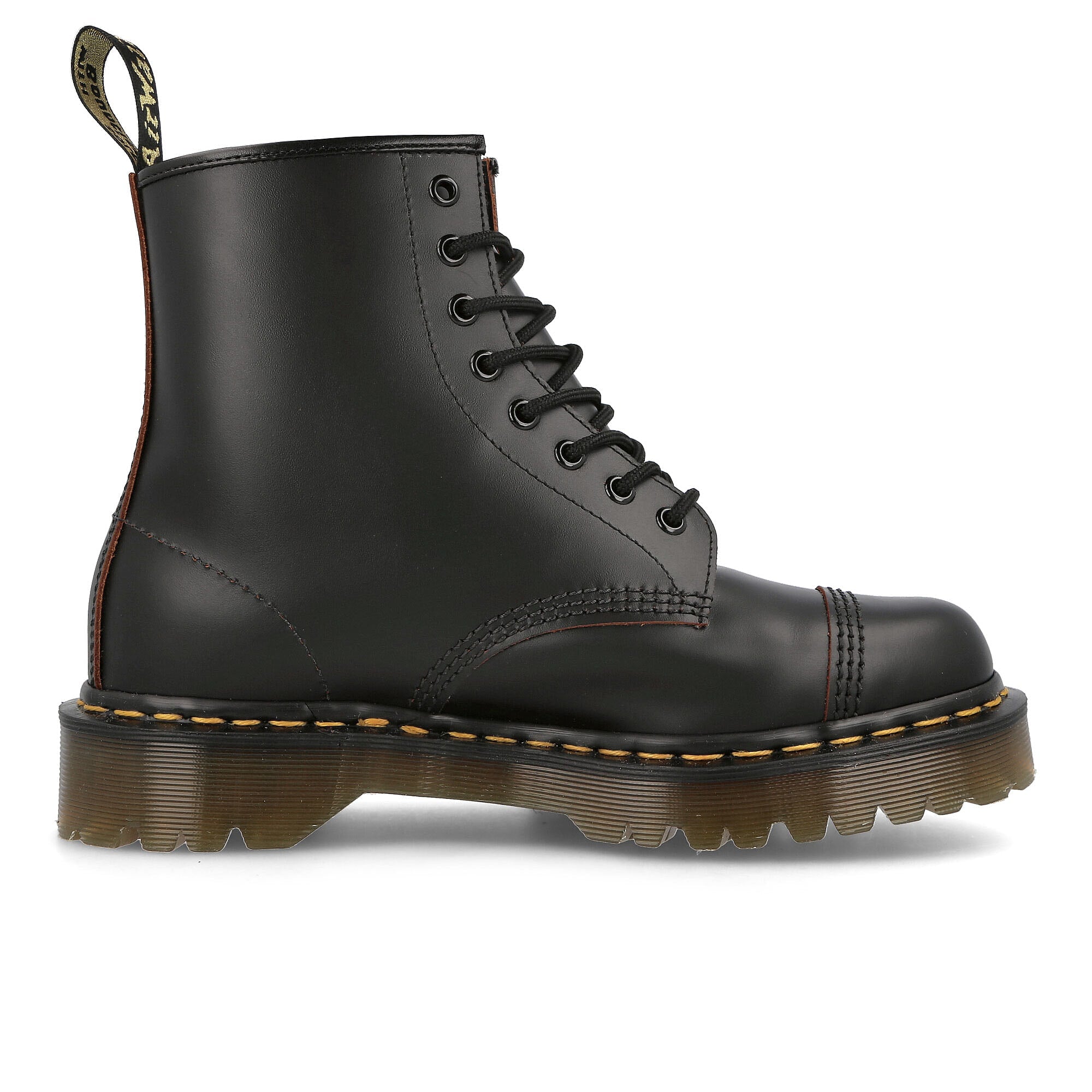 Dr. Martens 1460 toe cap bex Black Boots Silhouette | Overkill
