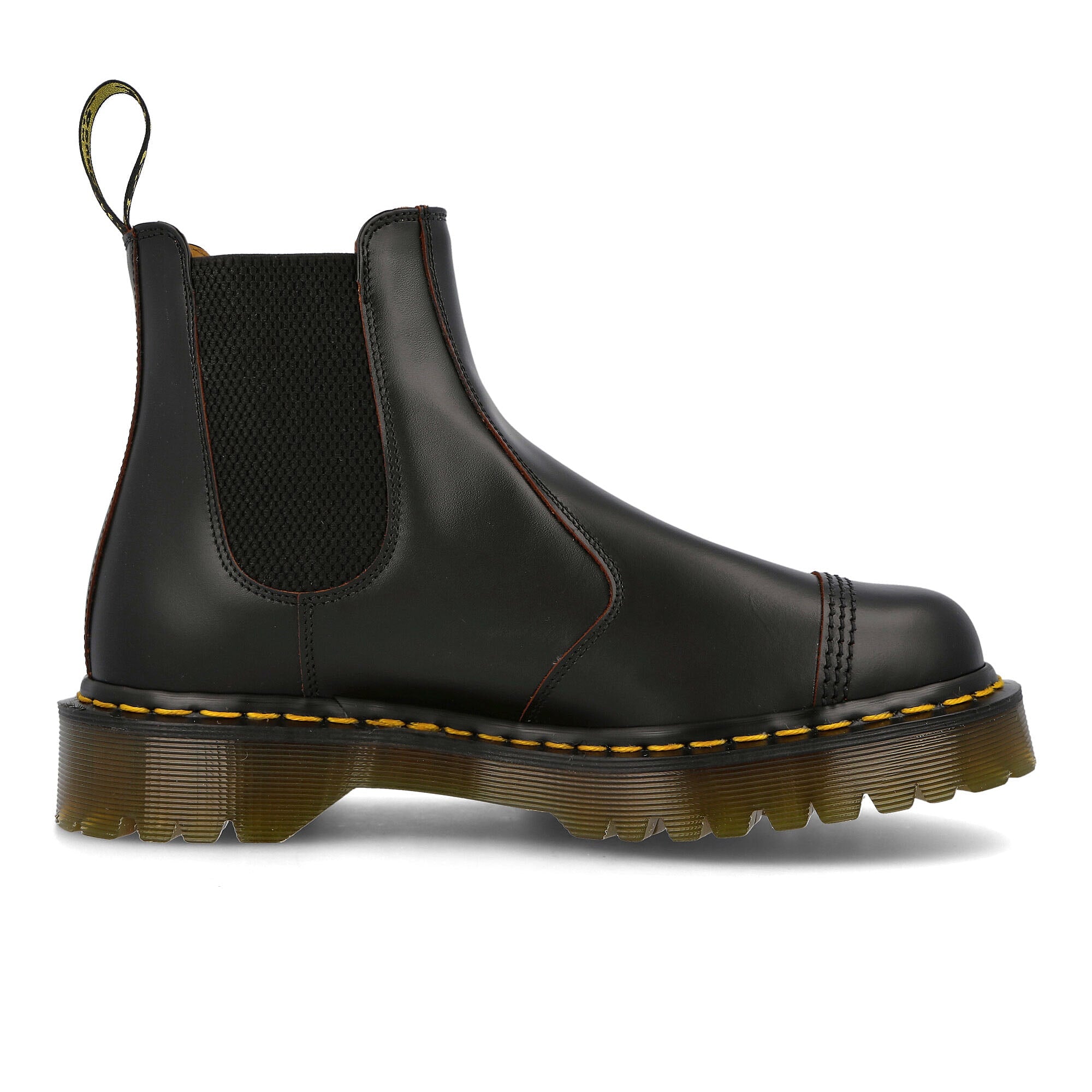 Dr. Martens 2976 bex toe cap Black Boots Silhouette | Overkill
