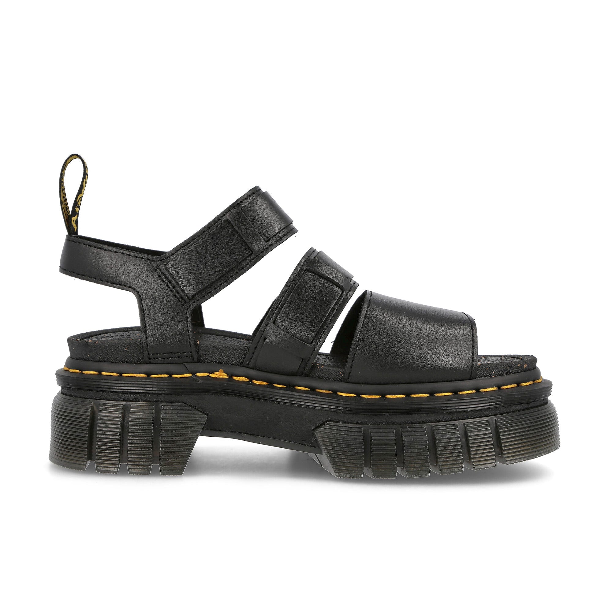 Dr. Martens ricki 3-strap sandal Black Slides, Sandals & Slippers Silhouette | Overkill