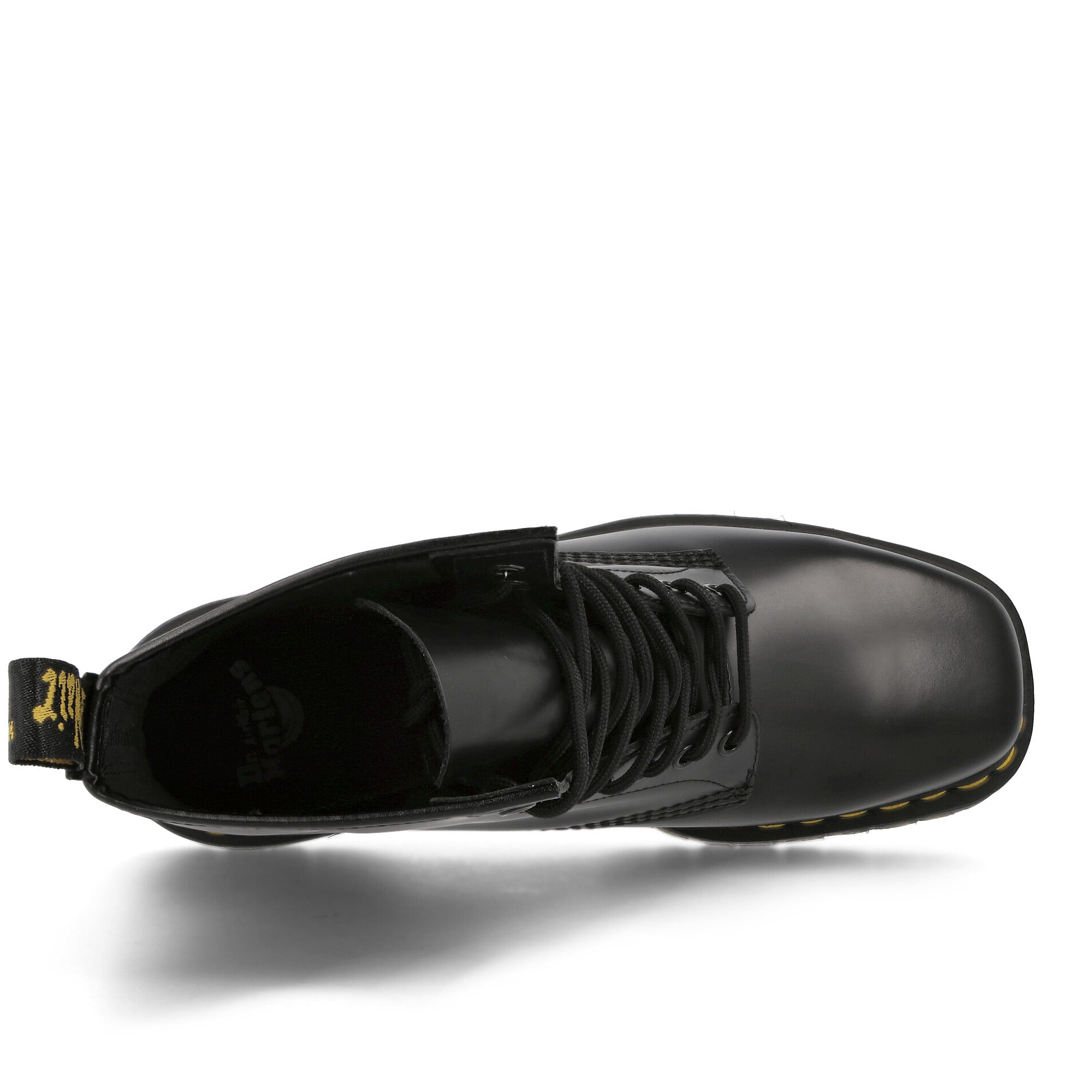 Dr. Martens 1460 Bex Squared Black Polished Smooth Boots Detailfoto | Overkill
