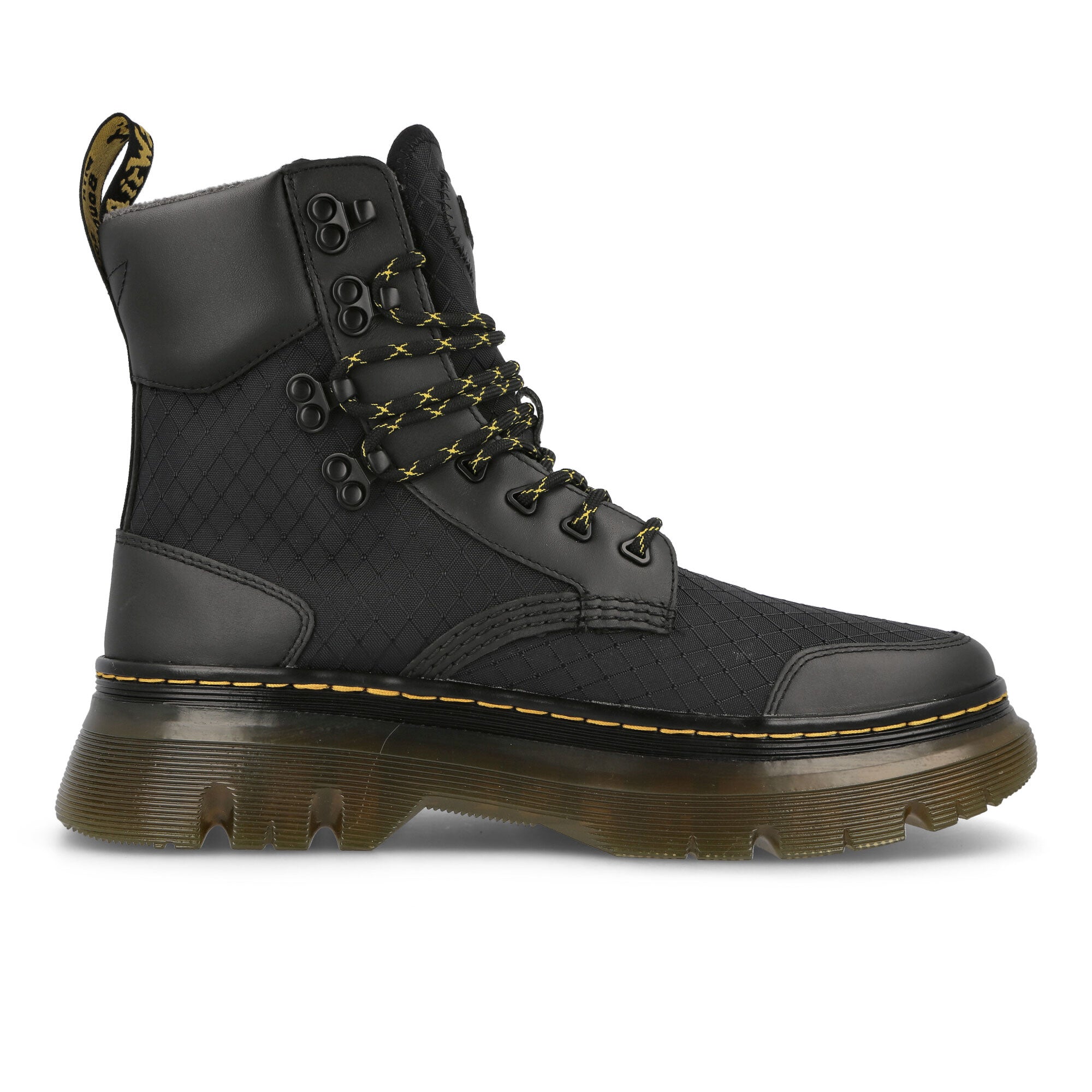 Dr. Martens Tarik Black Oiled Boots Silhouette | Overkill