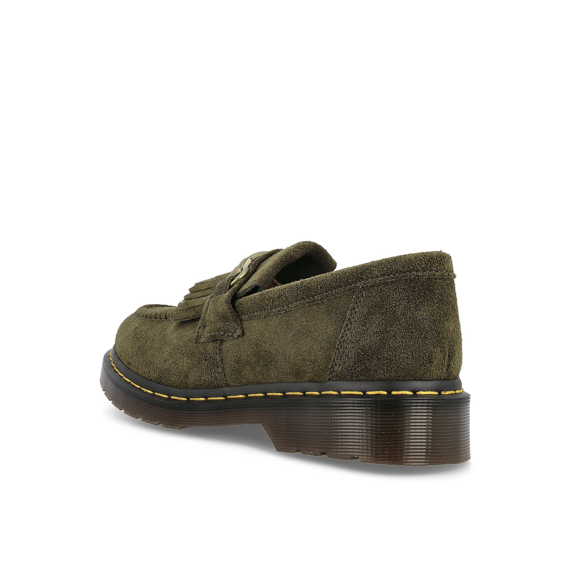 Dr. Martens Adrian Snaffle Olive Repello Loafers & Lace ups Material | Overkill