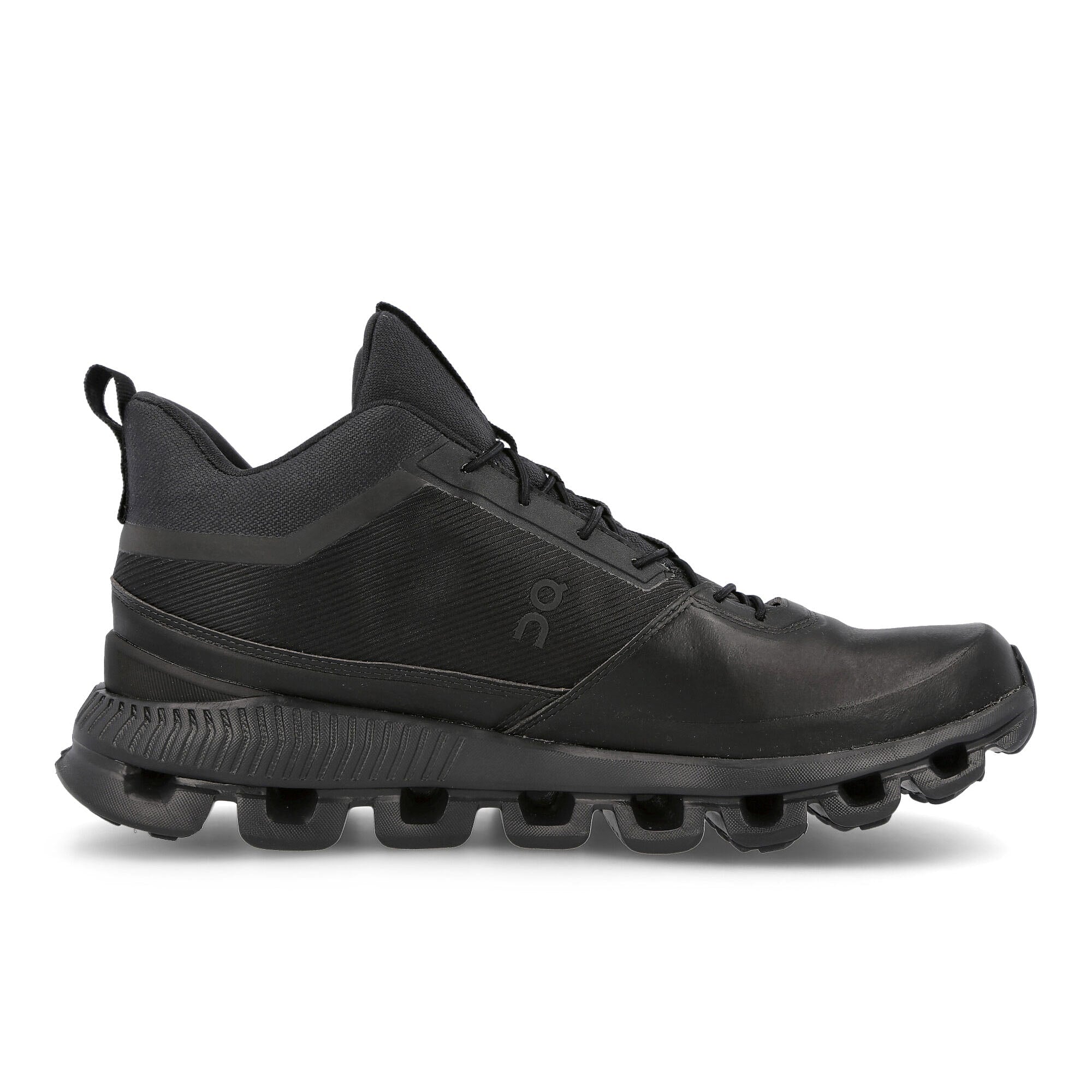 On cloud hi waterproof Black Low Top Sneakers Silhouette | Overkill