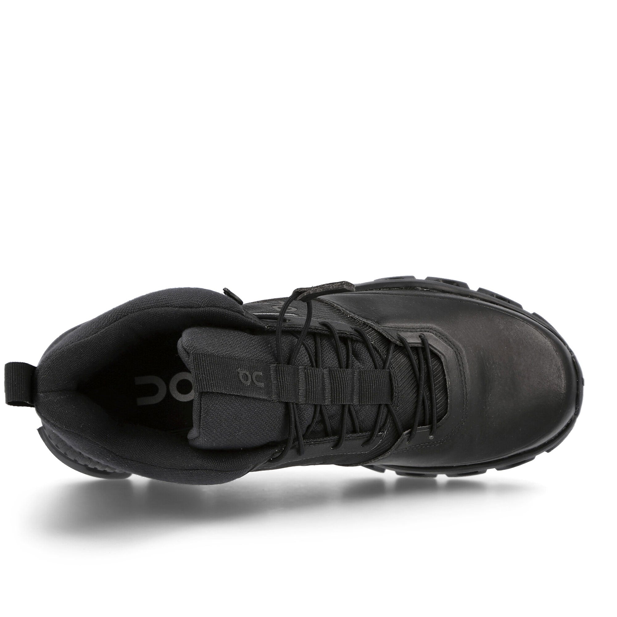 On cloud hi waterproof Black Low Top Sneakers Detailfoto | Overkill