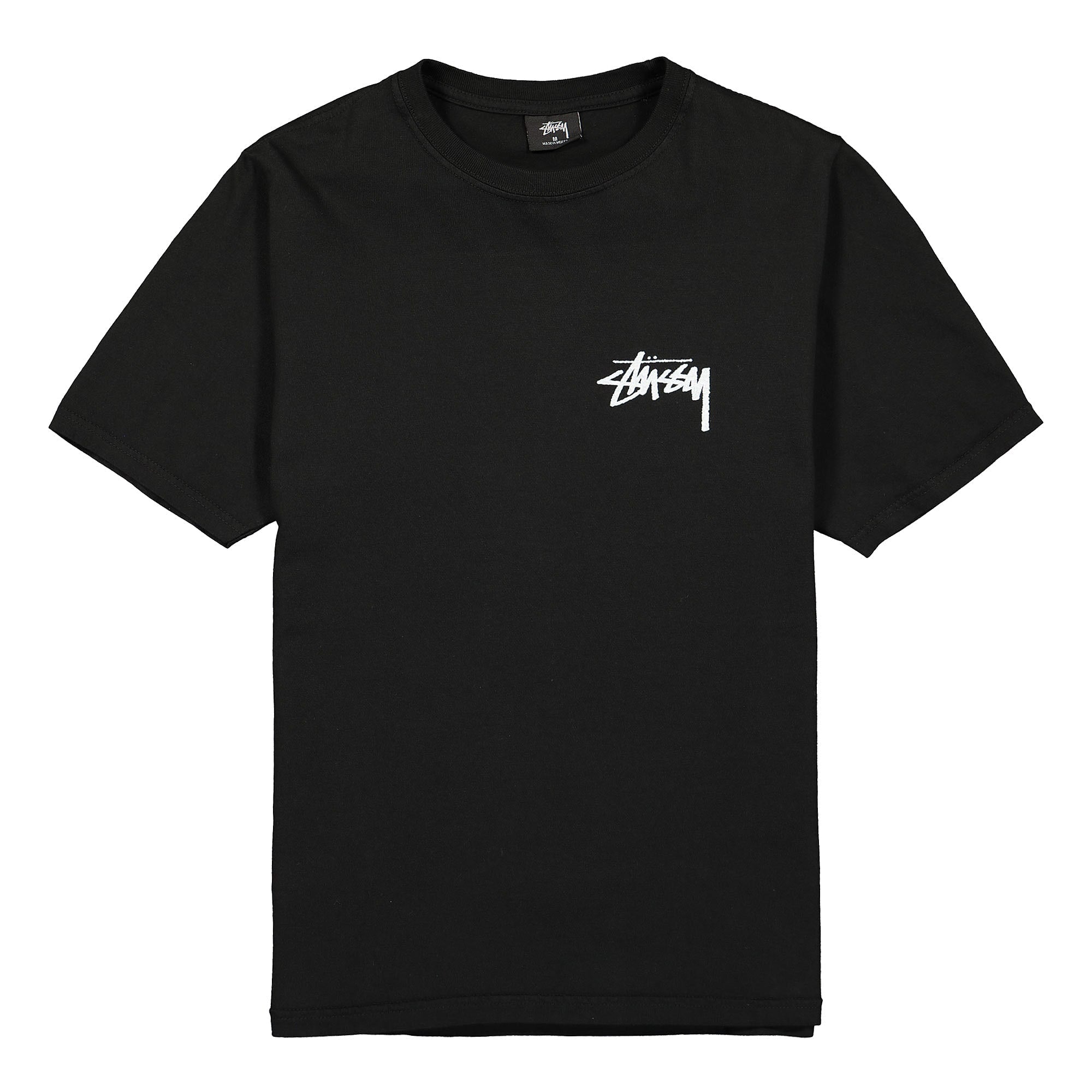 Stussy Peace & Love Pigment Dyed Tee Black T-Shirts 2903098 / 0001 | Overkill