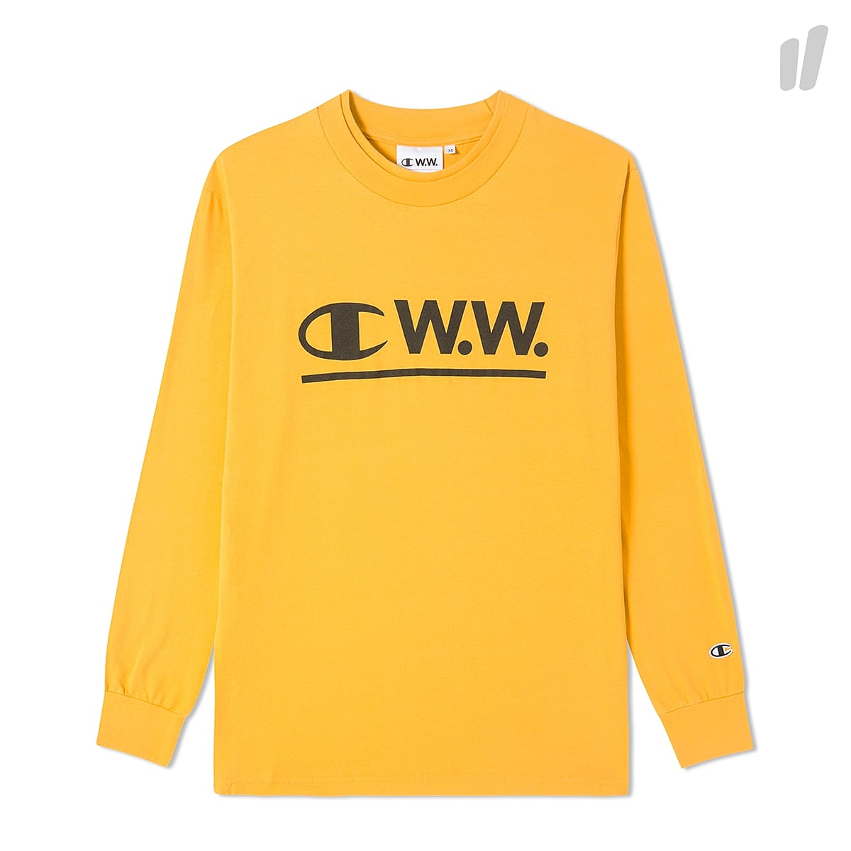 Champion Long Sleeve Crewneck Old Yellow Longsleeves 211883 YS001 | Overkill