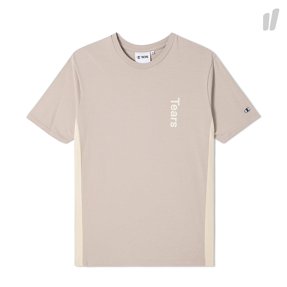 Champion Crewneck T-Shirt Taupe T-Shirts 211884 MS030 | Overkill
