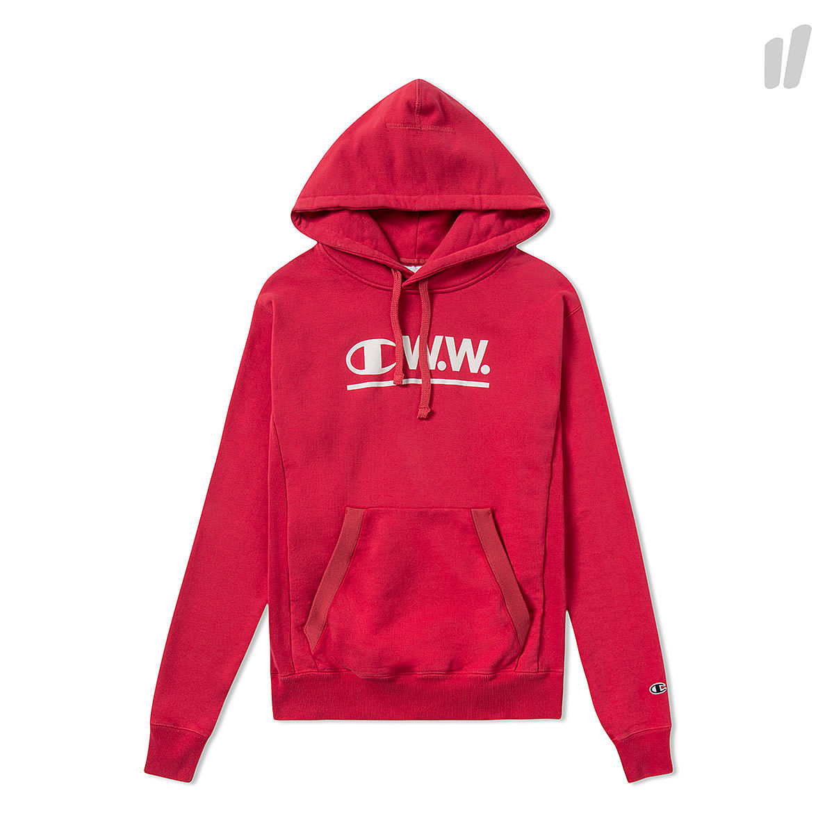 Champion Hooded Sweatshirt Washed Red Hoodies 211878 RS043 | Overkill