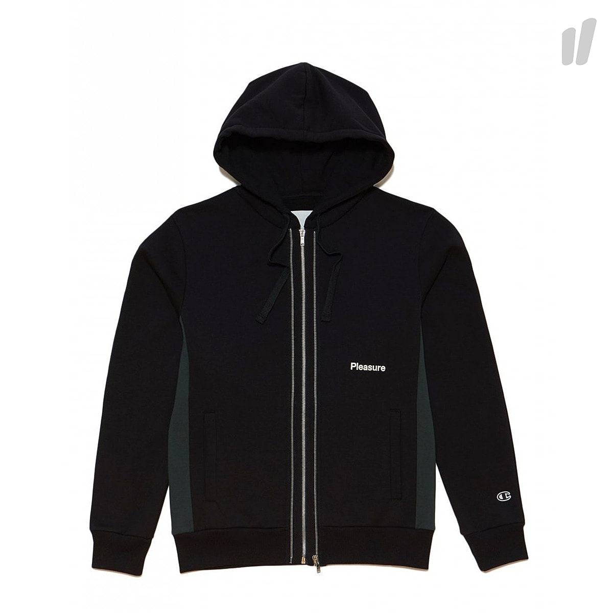Champion Hooded Full Zip Sweat Black Hoodies 211881 KK0001 | Overkill