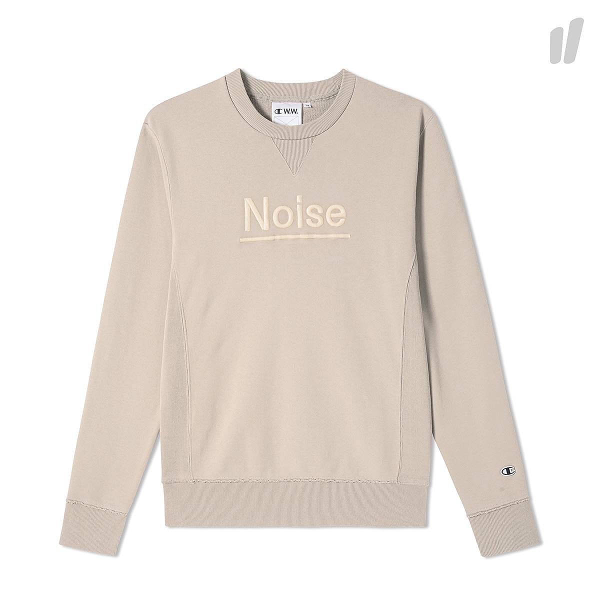 Champion Crewneck Sweatshirt Beige Sweatshirts 211879 MS030 | Overkill