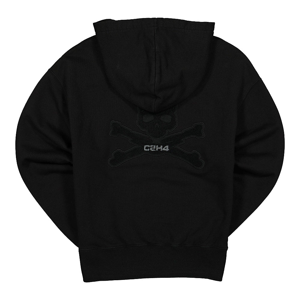 C2H4 Mastermind x C2H4 Applique Logo Hoodie Black Hoodies Material | Overkill