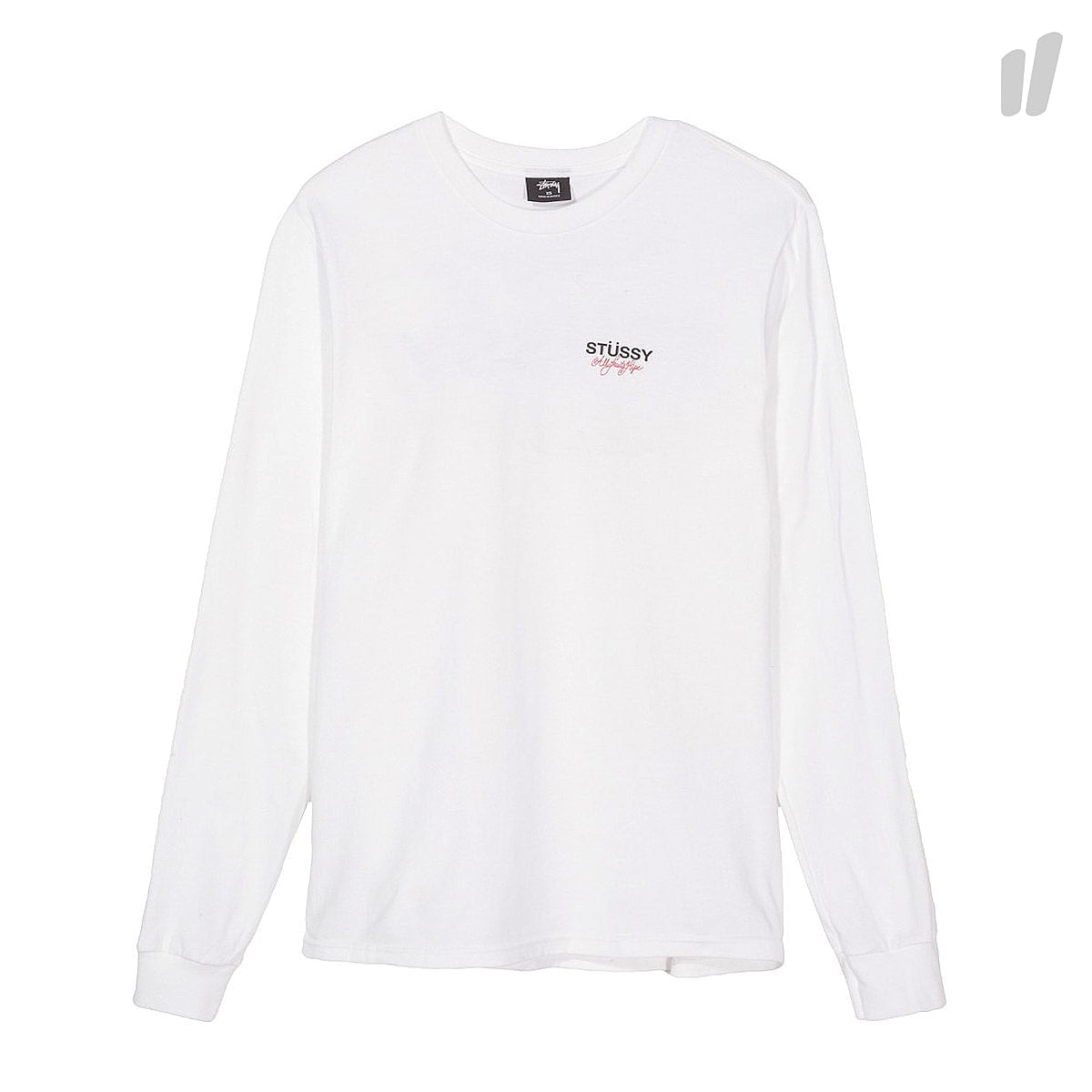 Stussy Wmns All Fruits Ripe Longsleeve Tee White Longsleeves 2992545 / 1201 | Overkill