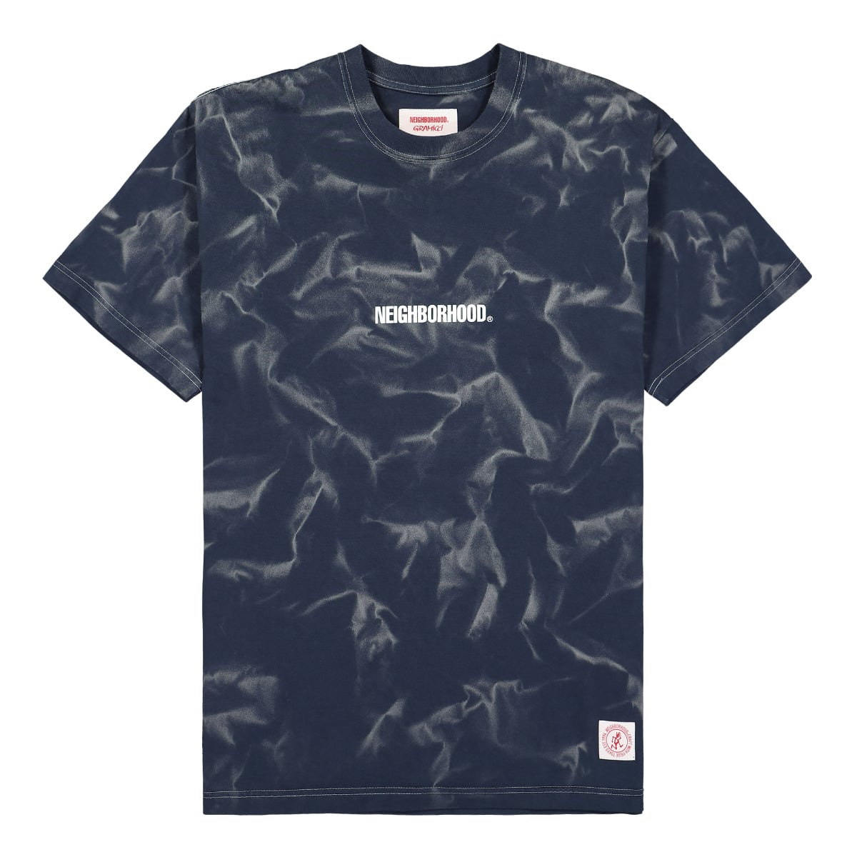 Neighborhood Dye T-Shirt Navy T-Shirts 211PCGMN-CSM01S | Overkill